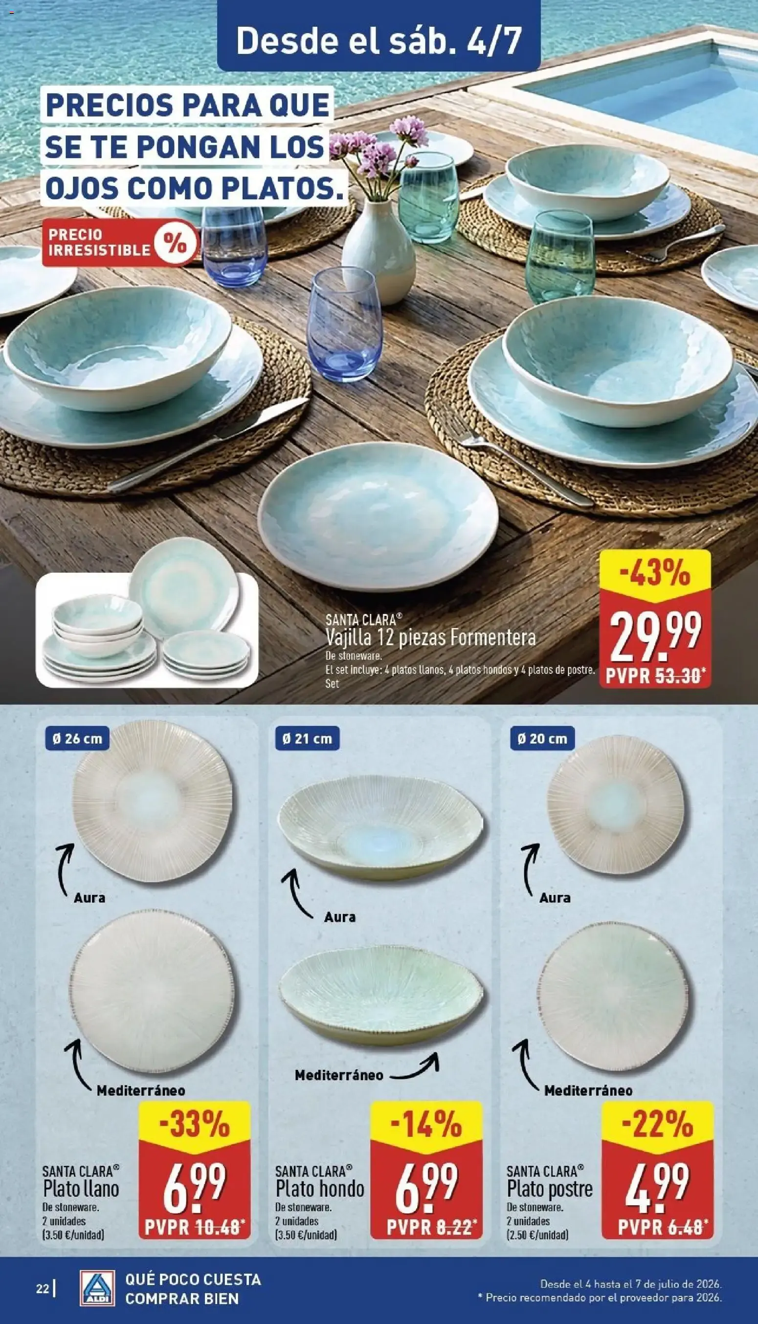 Catálogo de Aldi folleto Península del 29/06/2026 | Catálogo 29 de junio al 5 de julio 2026 - Página 22