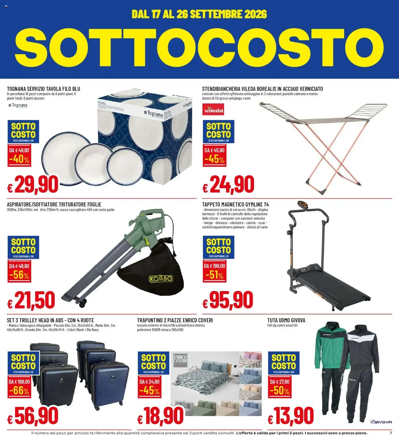 Galassia - Sotto Costo da 17 settembre a 26 settembre di 2026 - Pagina del volantino 7