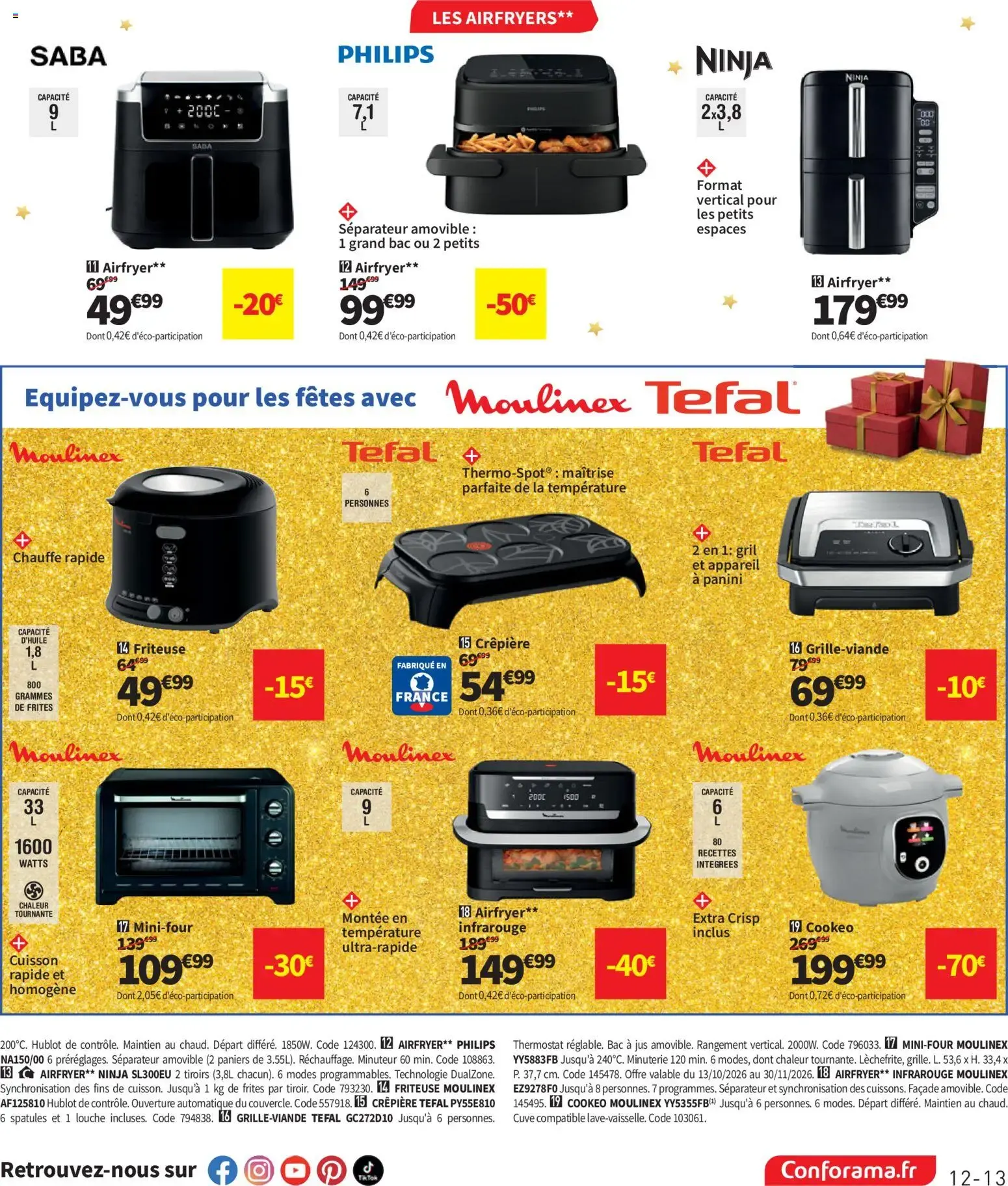 Conforama - Promos de Noël du 27 octobre au 25 décembre 2026 - Catalogue page 51