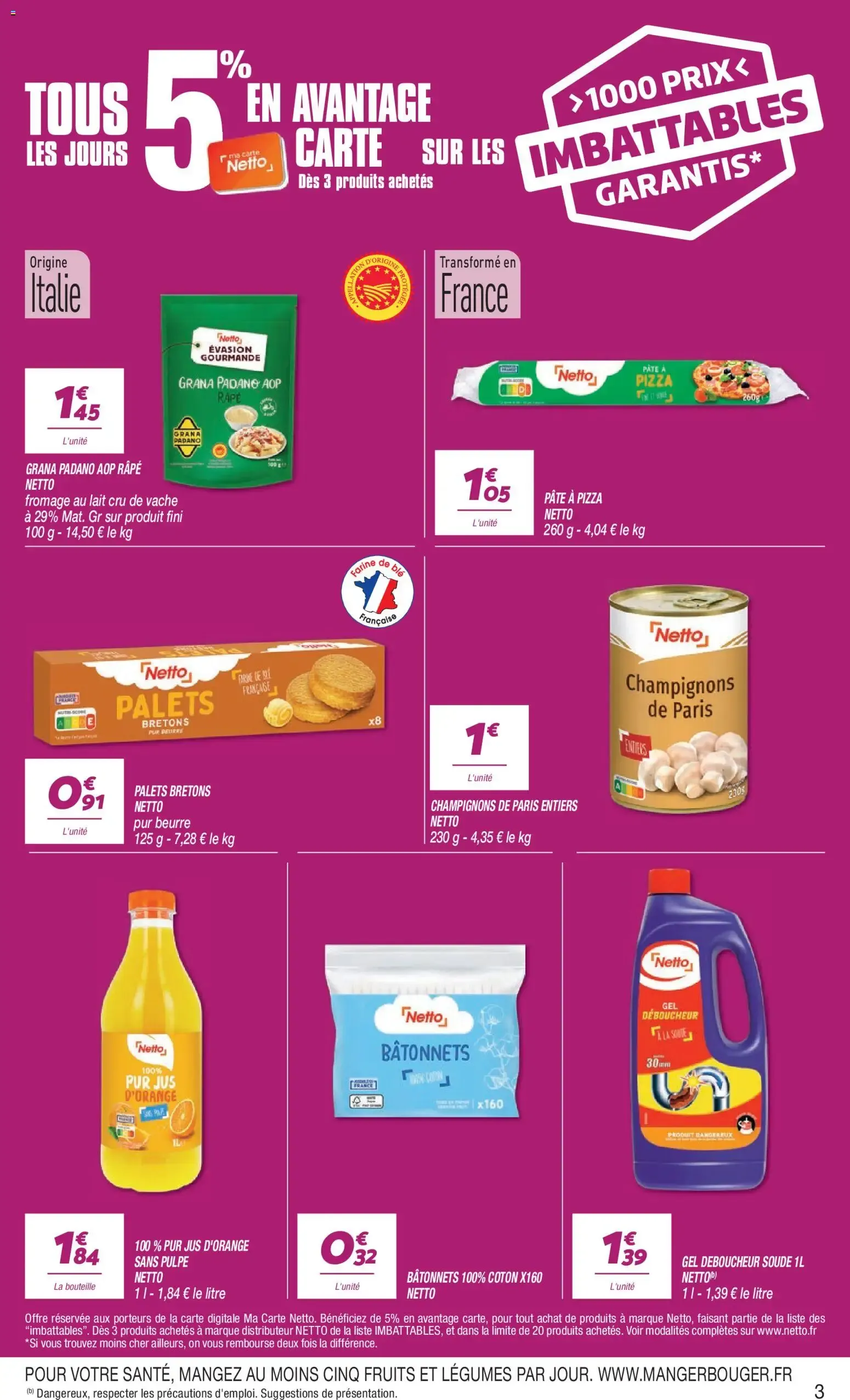 Netto catalogue à partir du 18/08/2026 - promo en ligne du 18 août au 24 août 2026 - Catalogue page 3