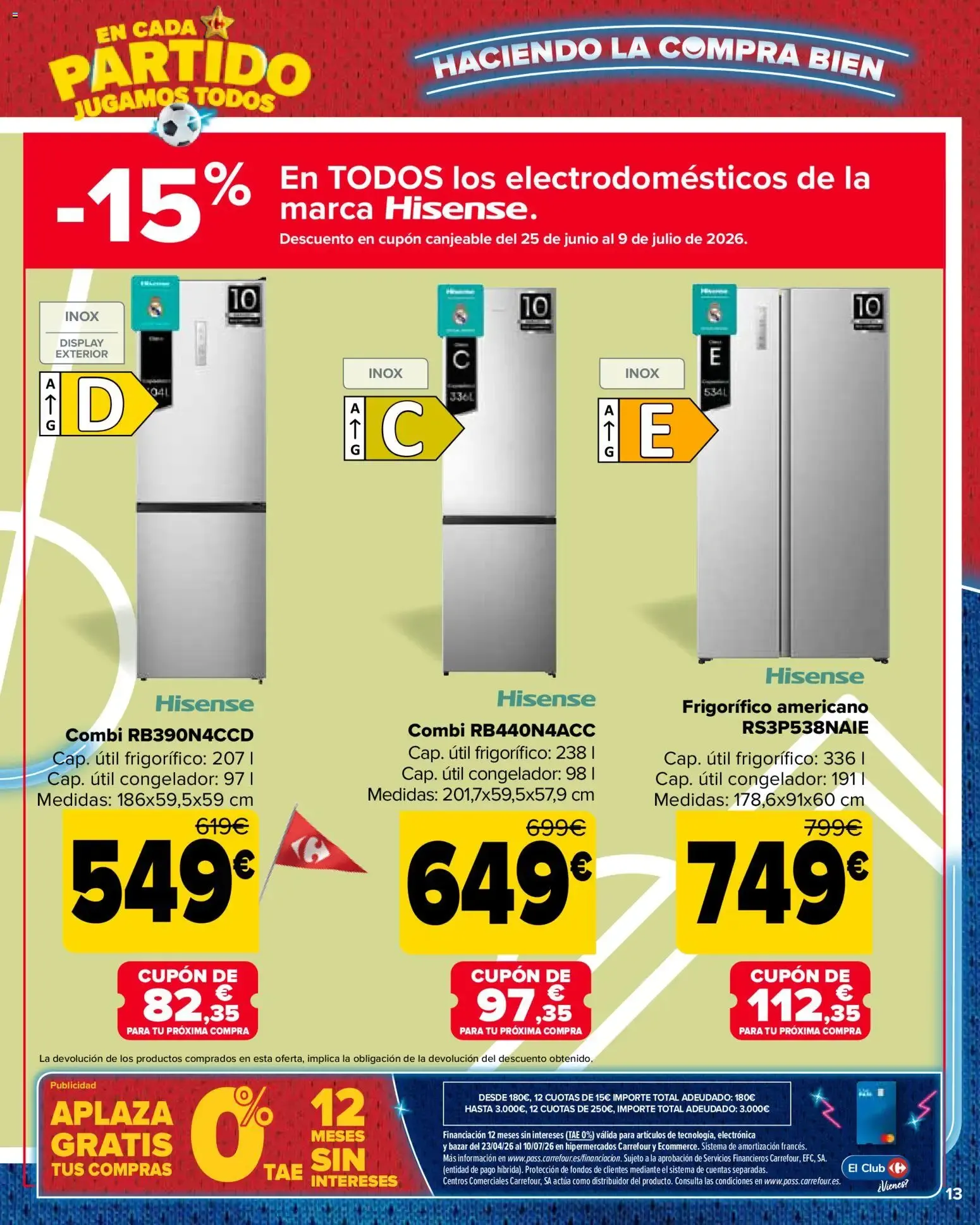 Catálogo de Carrefour La Fiesta del Futbol del 11/06/2026 | Catálogo 11 de junio al 24 de junio 2026 - Página 12