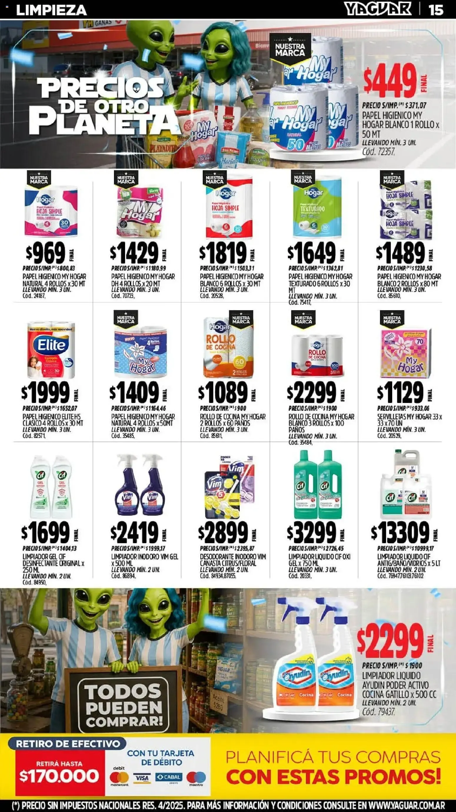 Ofertas de Yaguar - Oferta Semanal Jujuy del 06/07/2026 - 12/07/2026 6 de julio al 12 de julio 2026 - Página 15 del catálogo