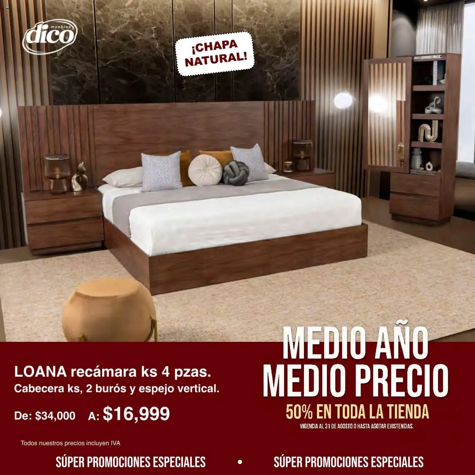 Catálogo de Muebles Dico catálogo Medio año, medio precio (01/08/2026 - 31/08/2026) - catálogo en línea 1 de agosto al 31 de agosto 2026 - Pagina 25
