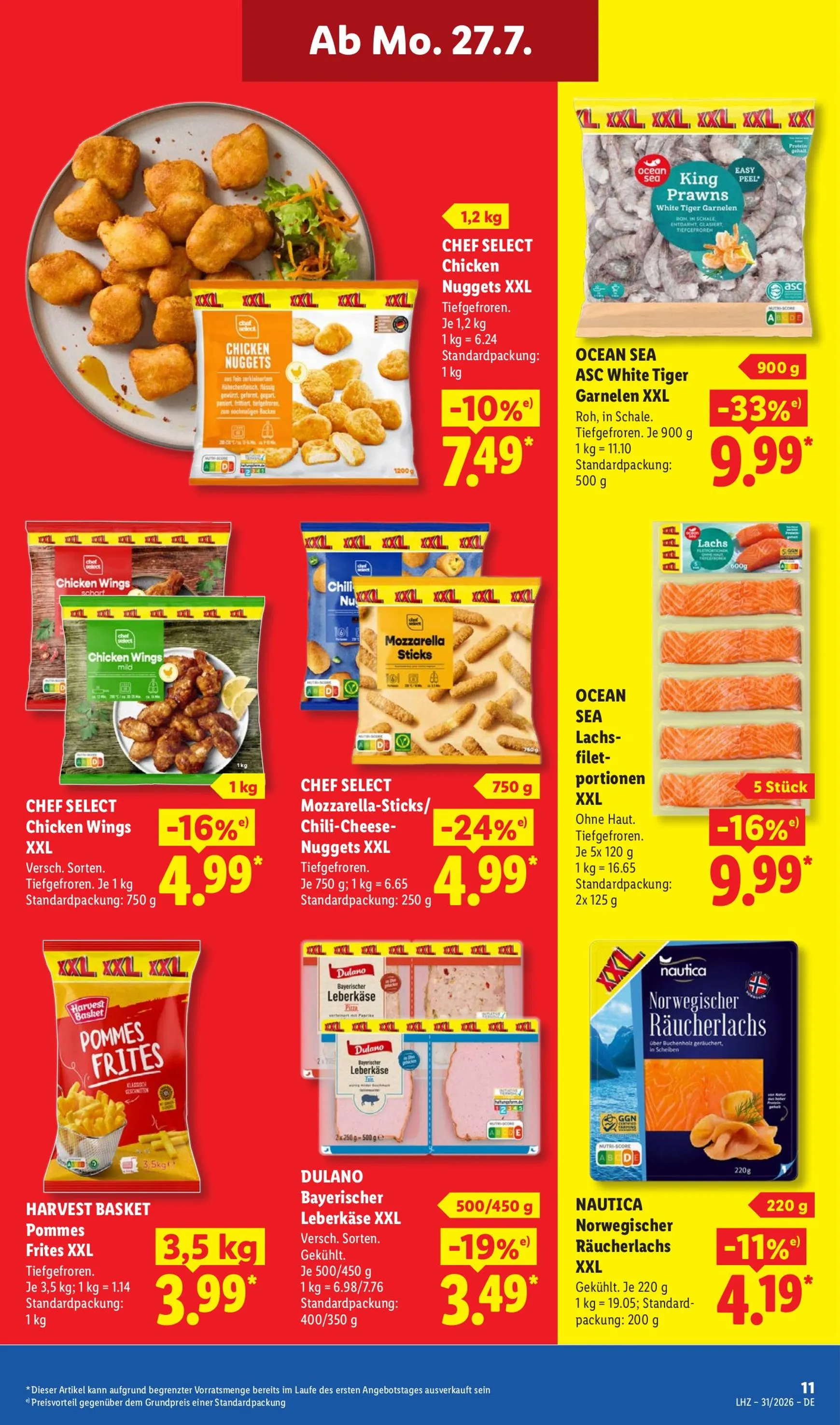Lidl Prospekt nächste Woche – von Montag 27.07.2026 bis Samstag 01.08.2026 von 27. Juli bis 1. August 2026 - Prospekt seite 22