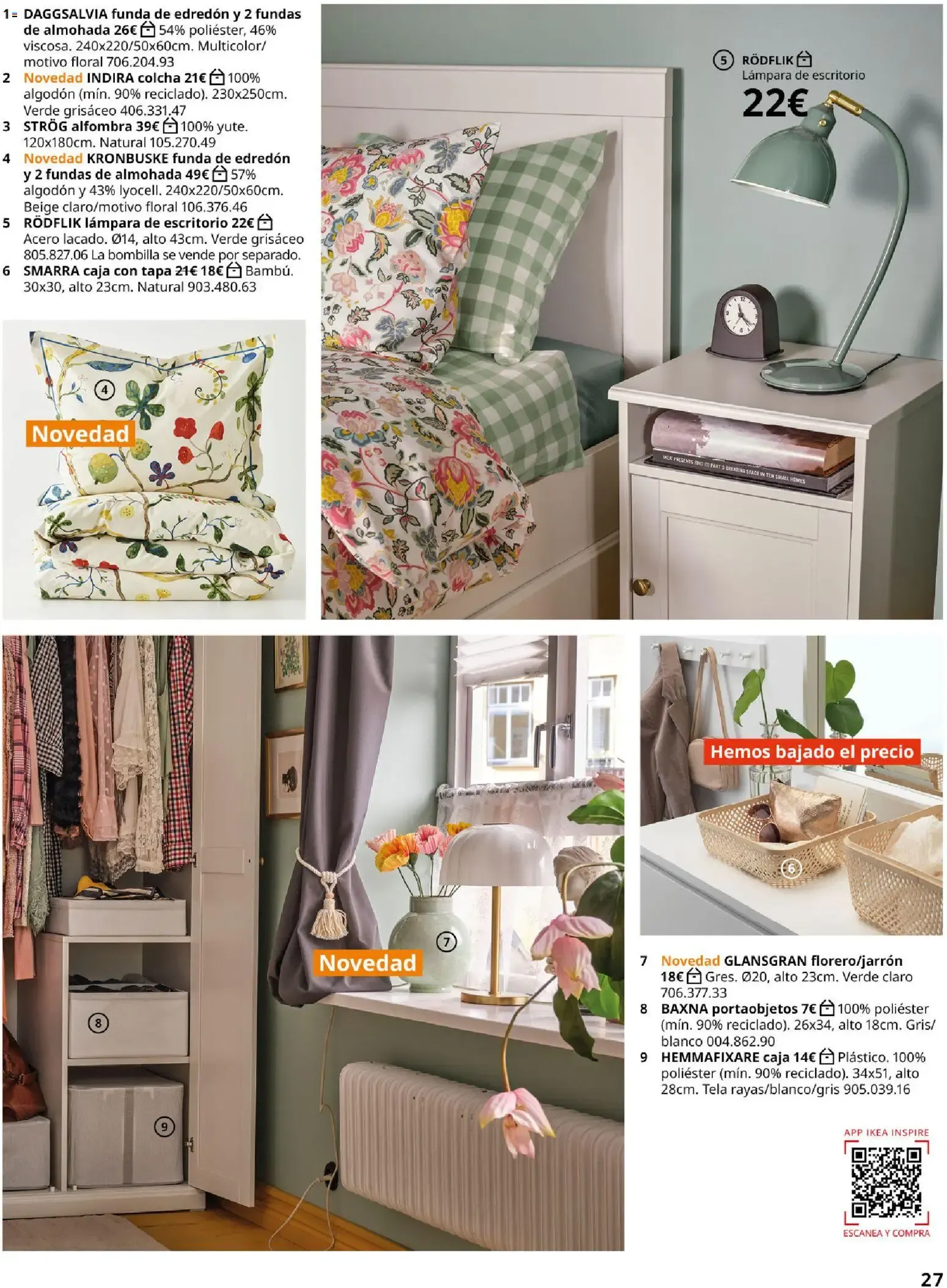 Catálogo de IKEA - Accesorios y decoración del 01/09/2026 1 de septiembre al 31 de enero 2027 - Página 27