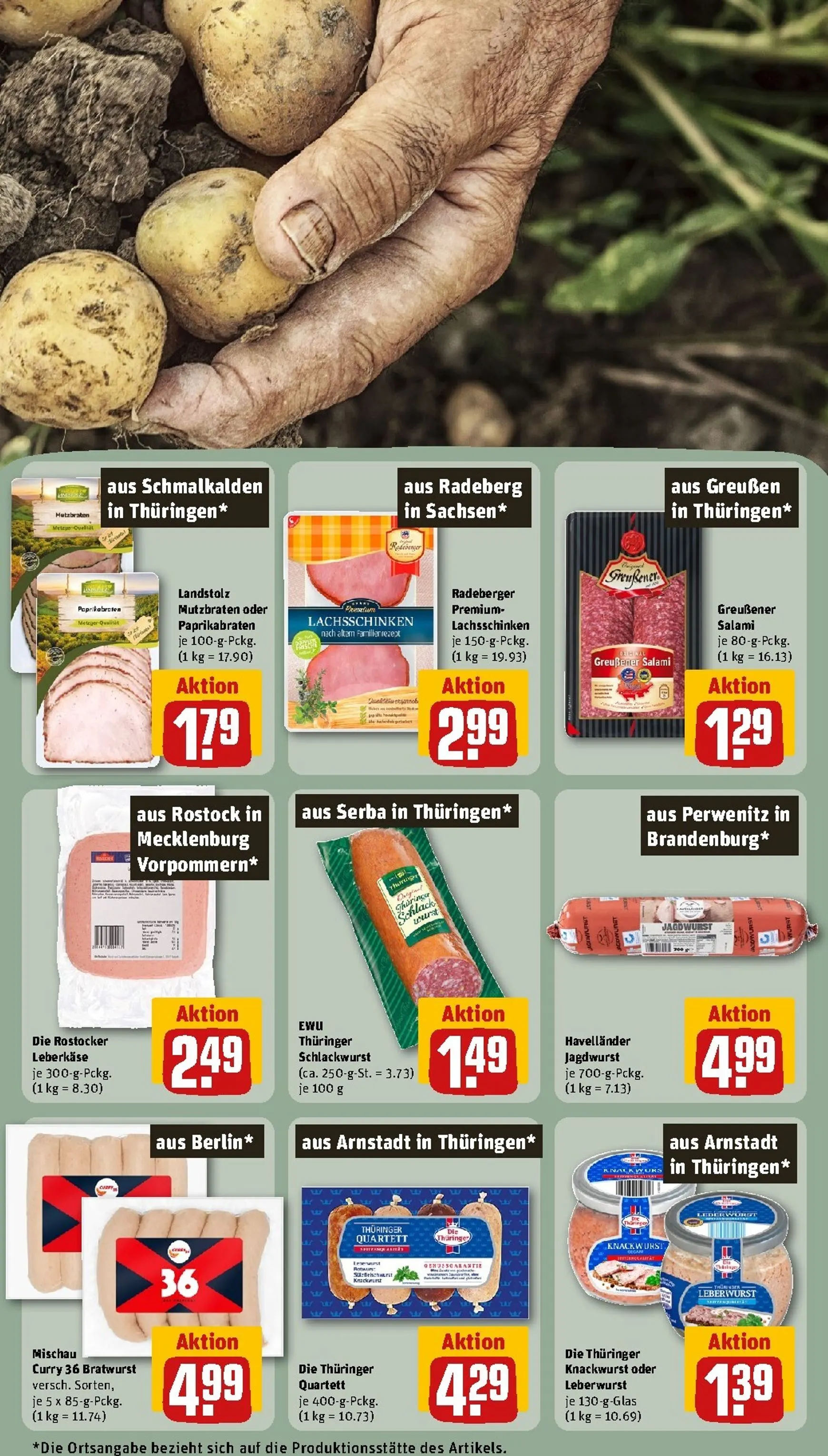 Die REWE Jubelwochen Mega Angebote, mega sparen! von 28. September bis 4. Oktober 2026 - Prospekt seite 25