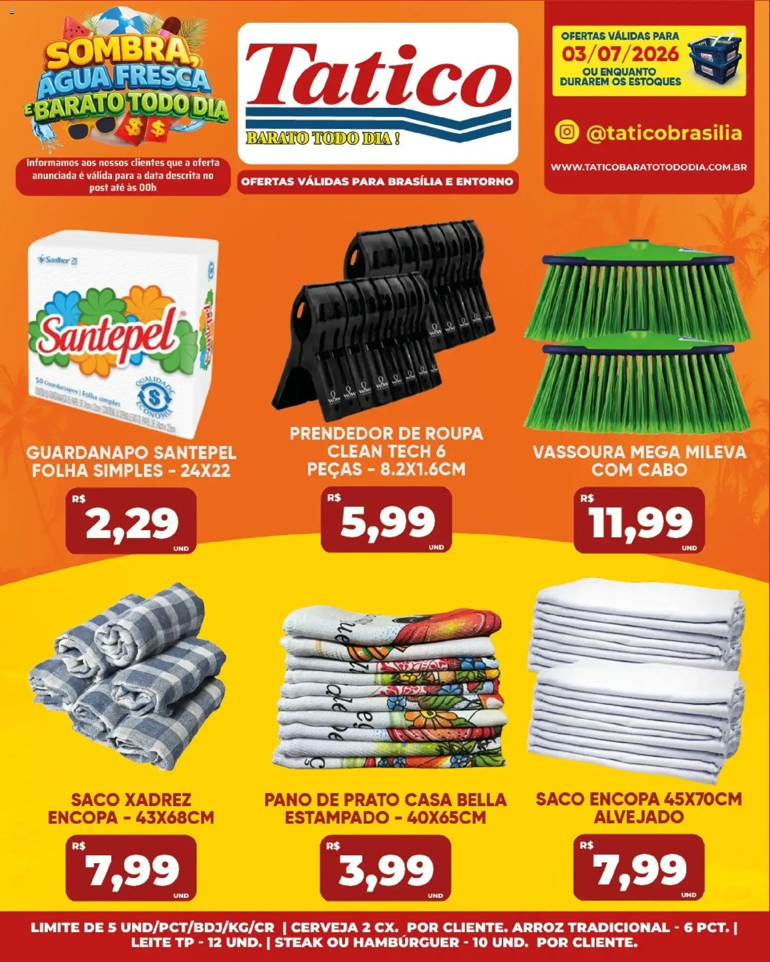 Encarte de Tatico ofertas do Dia de 03/07/2026 | Promoções Online 3 de julho até 3 de julho 2026 - Pagina 23