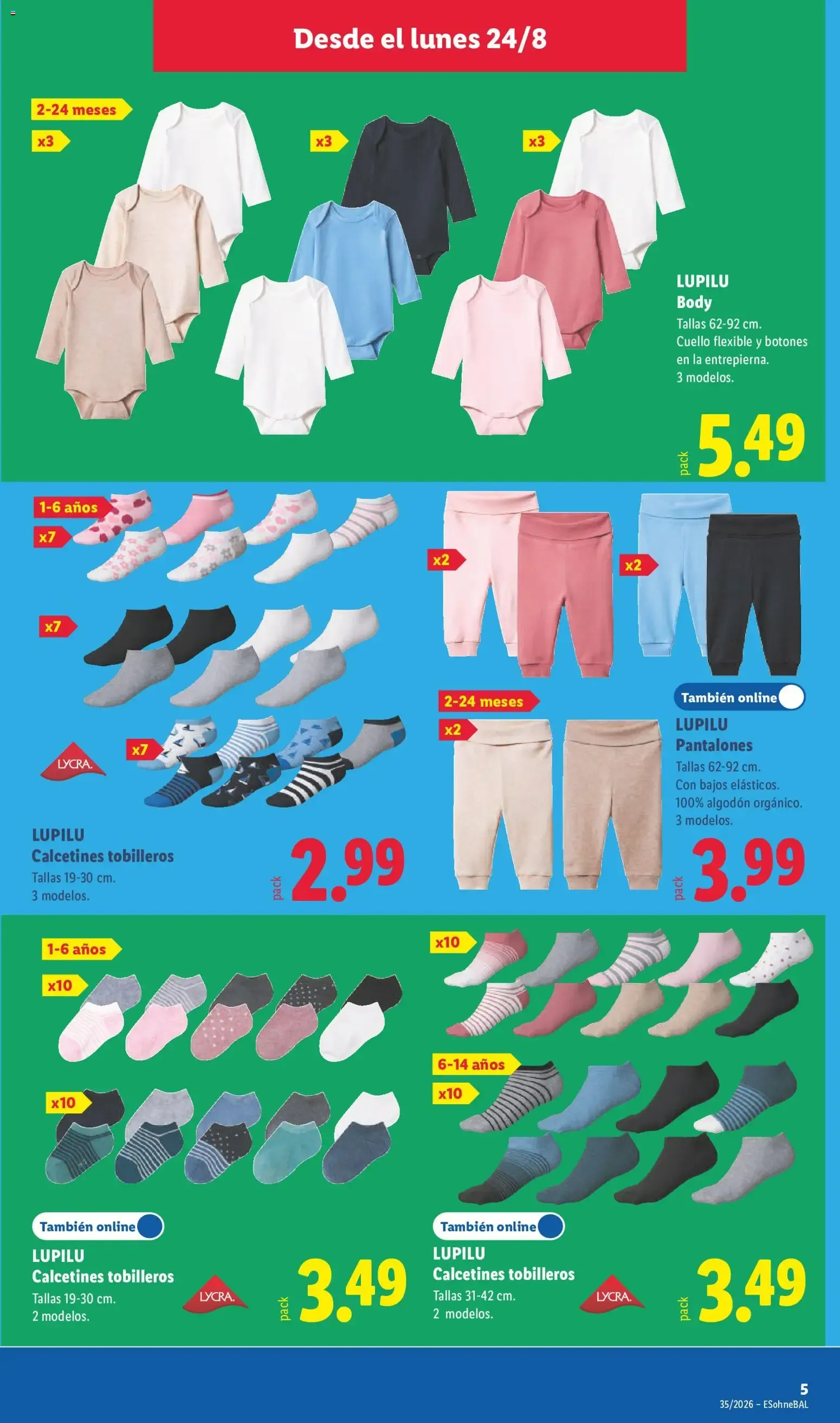 Catálogo de Lidl folleto de bazar del 24/08/2026 | Ofertas 24 de agosto al 30 de agosto 2026 - Página 9