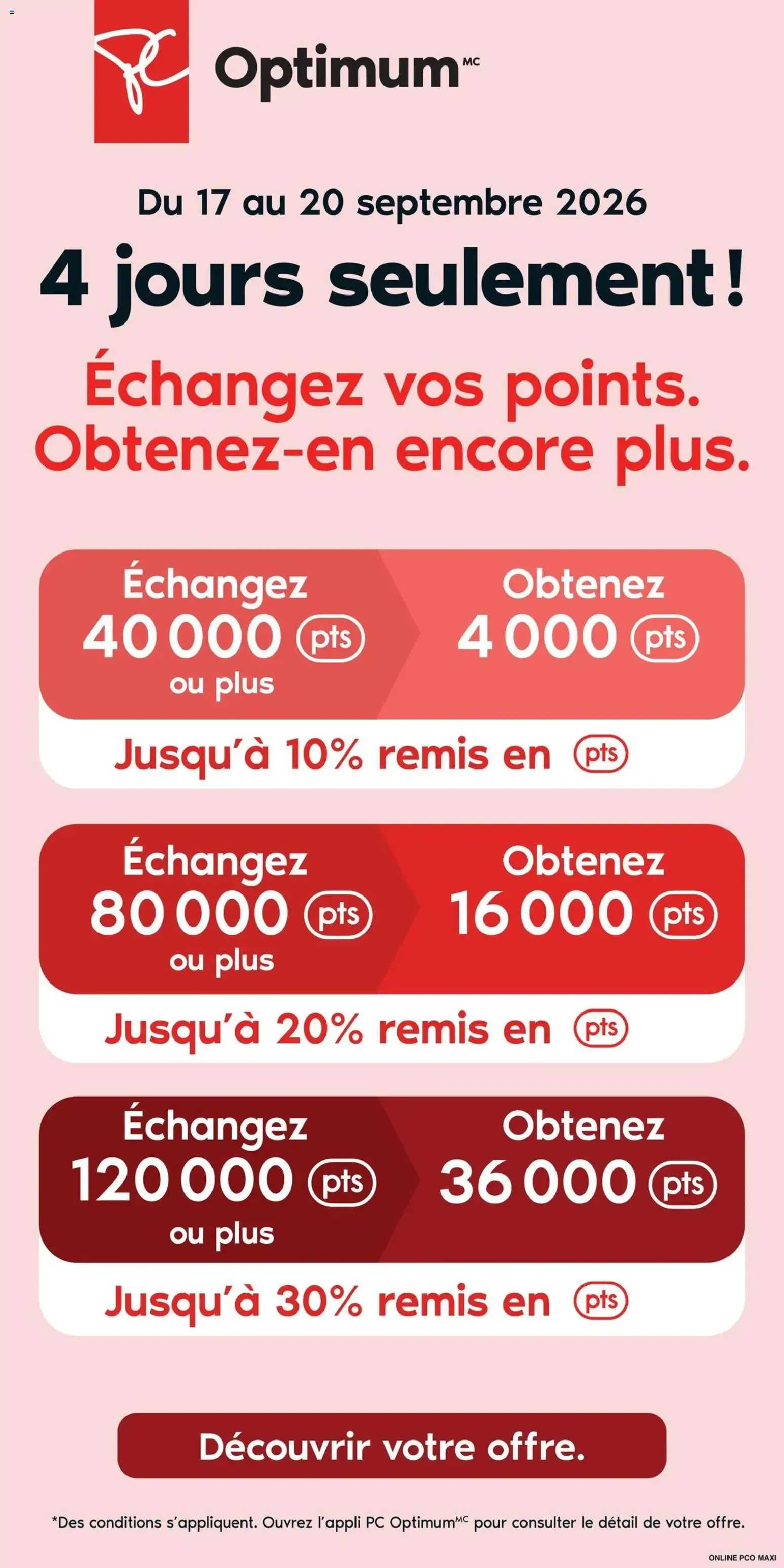 Maxi - Méga Méga vente from September 17 to September 23 2026 - flyer page 3