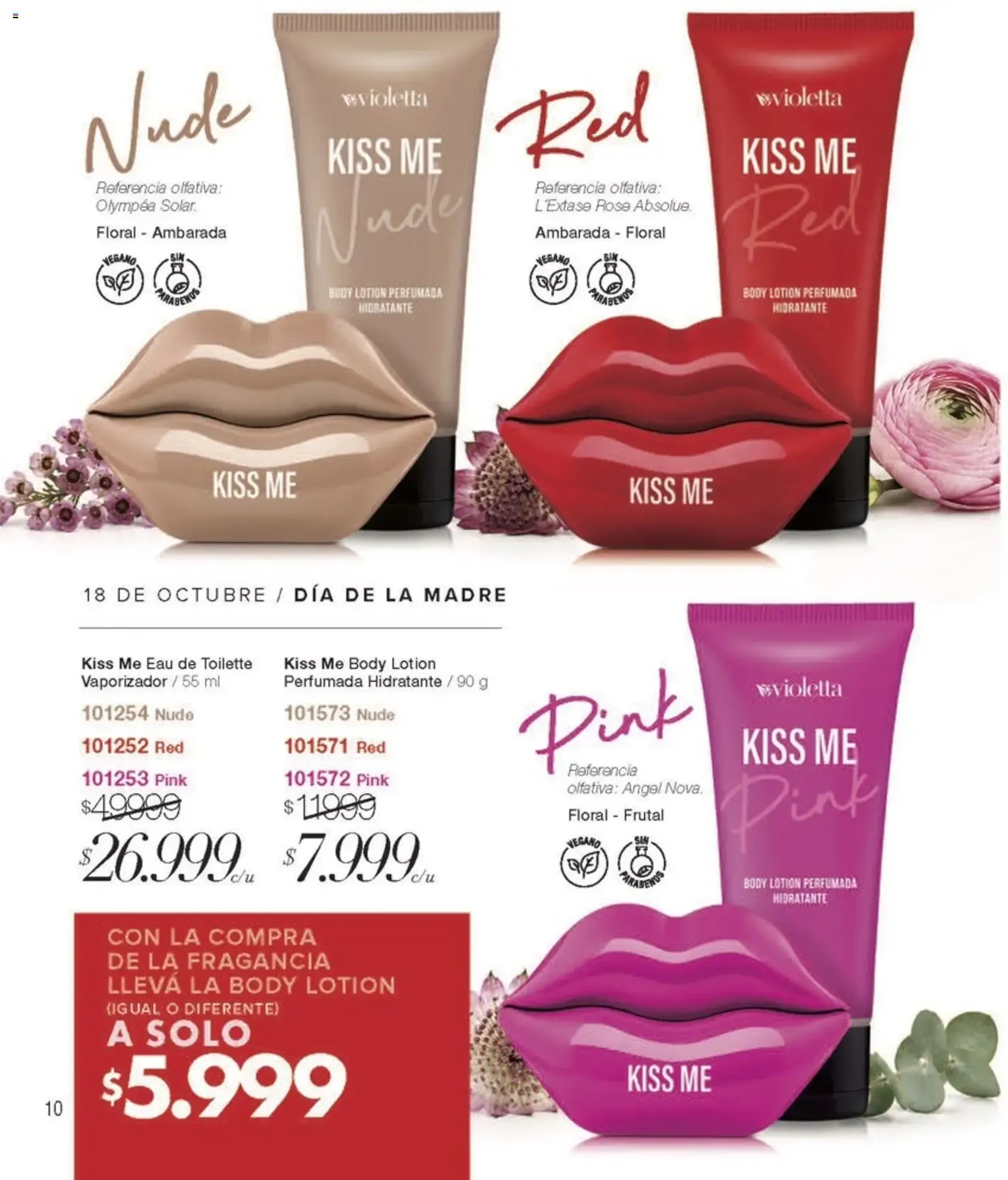 Ofertas de Violetta Cosméticos C/14/26 - In Bloom Collection 18 de septiembre al 18 de octubre 2026 - Página 11 del catálogo