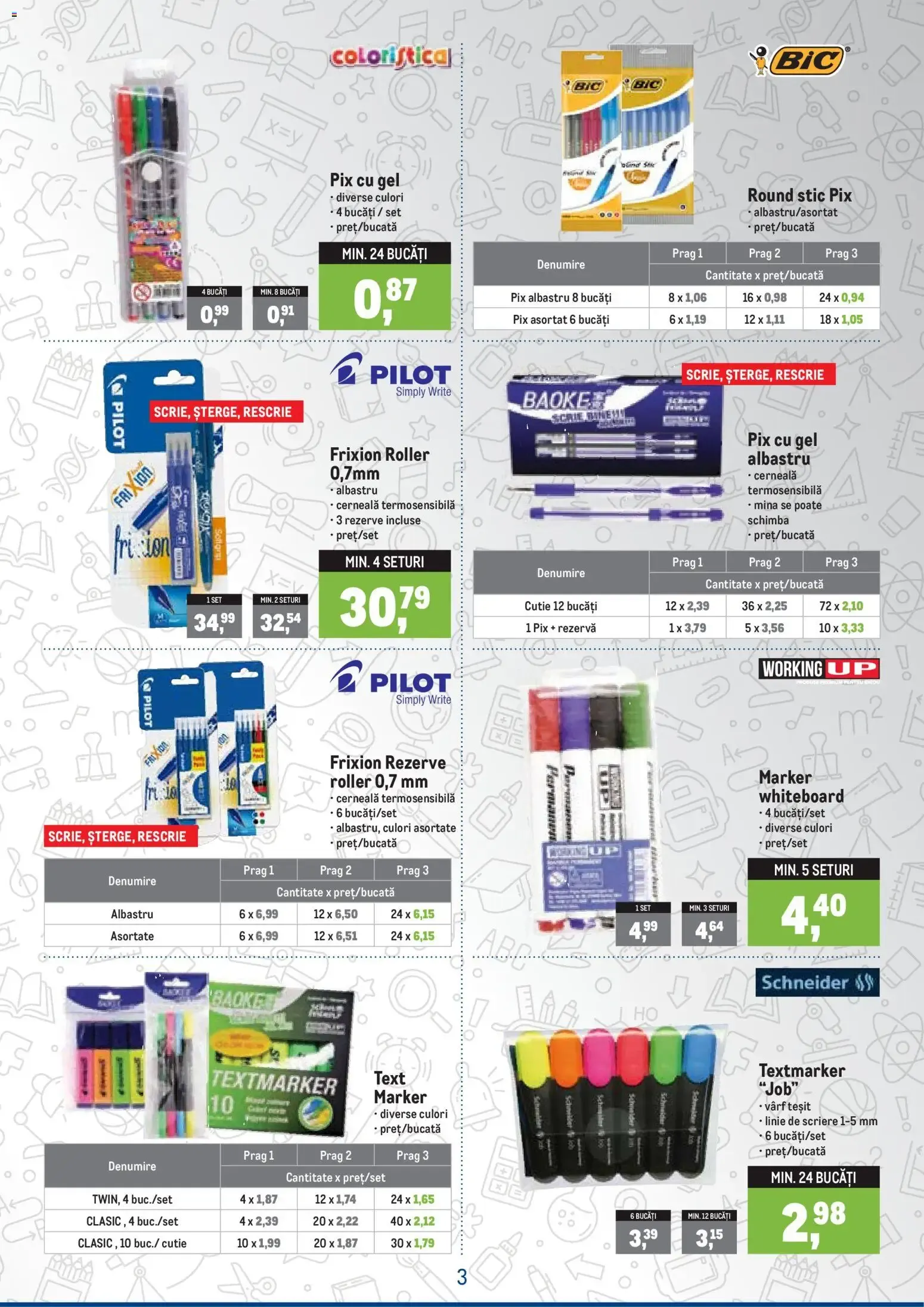 Catalog Ofertas de material escolar para la temporada de vuelta al cole de la 5 august până la 20 septembrie 2026 - Revista Pagina 3