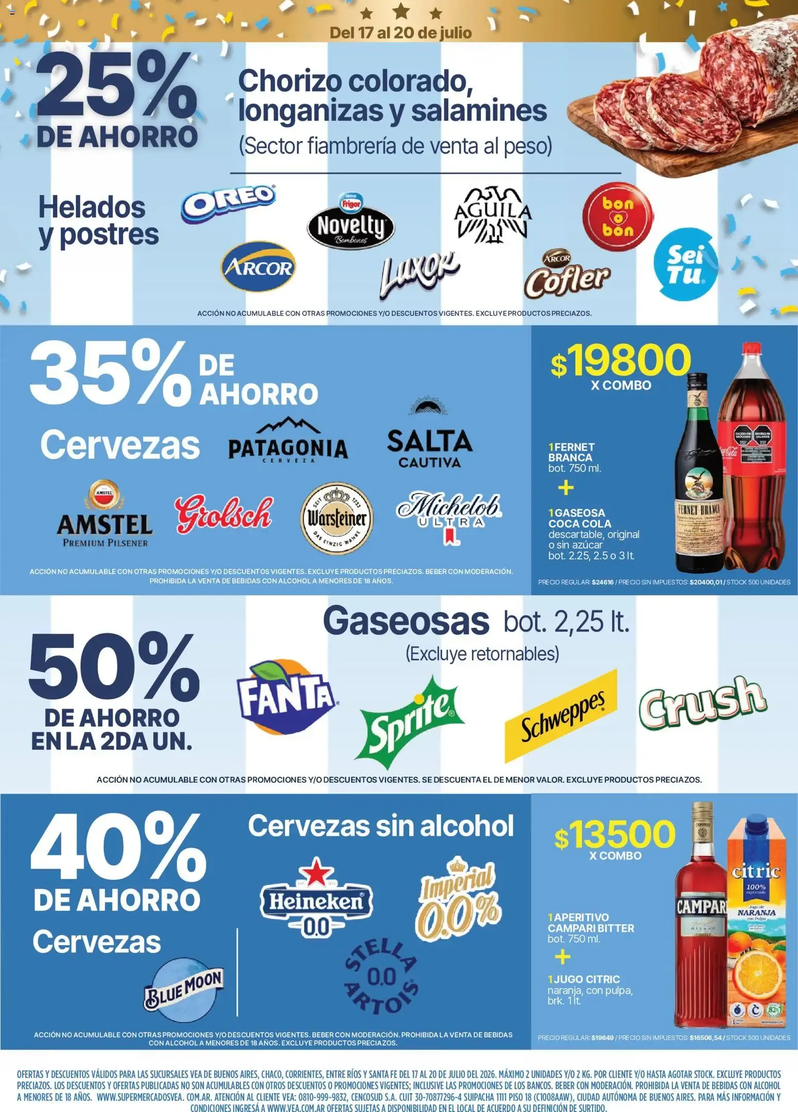 Ofertas de Vea - Fin de semana de ahorro | BA Nea del 17/07/2026 - 20/07/2026 17 de julio al 20 de julio 2026 - Página 2 del catálogo