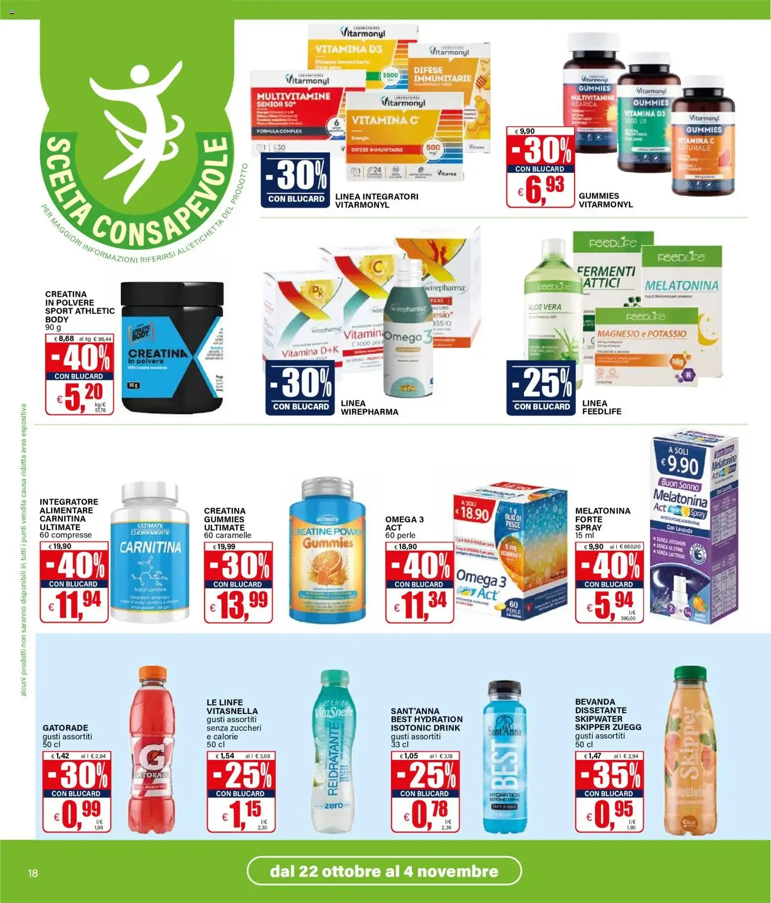 Nuovo Il Gigante volantino Diamo colore a nostro benessere dal 22/10/2026 > offerte anteprima 🛍️ da 22 ottobre a 4 novembre di 2026 - Pagina del volantino 18