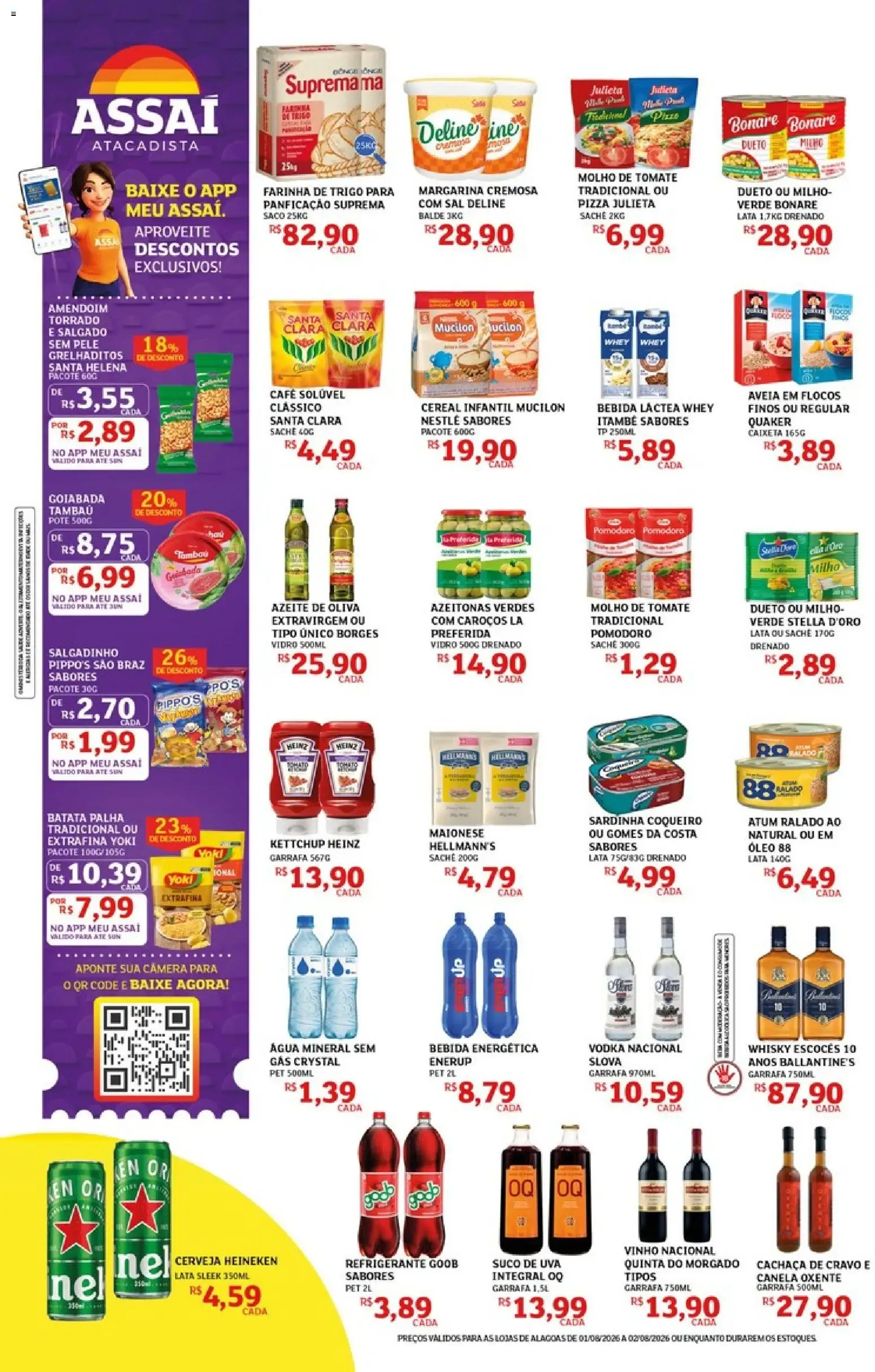 Encarte de Sabadão com Preço Baixo - Assaí Atacadista 1 de agosto até 2 de agosto 2026 - Pagina 2