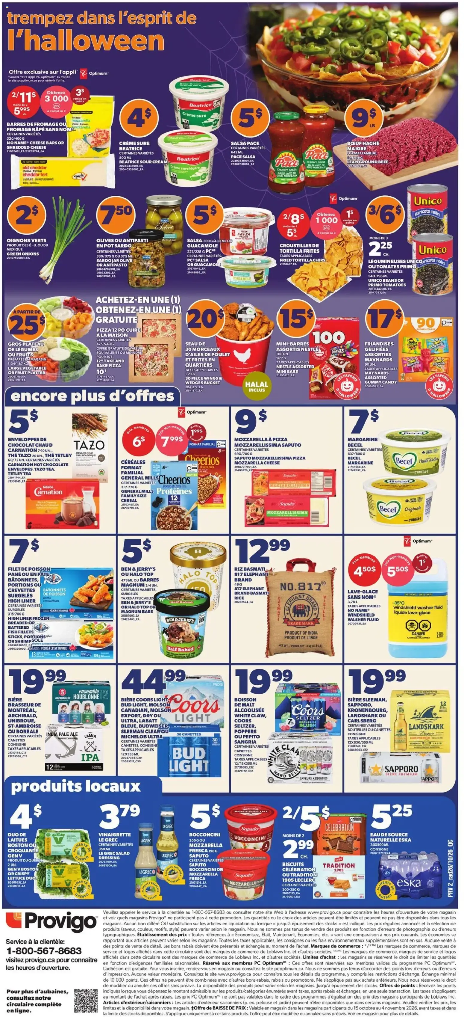 Provigo weekly flyer / circulaire from Oct 29, 2026 > weekly specials & deals from October 29 to November 4 2026 - flyer page 2