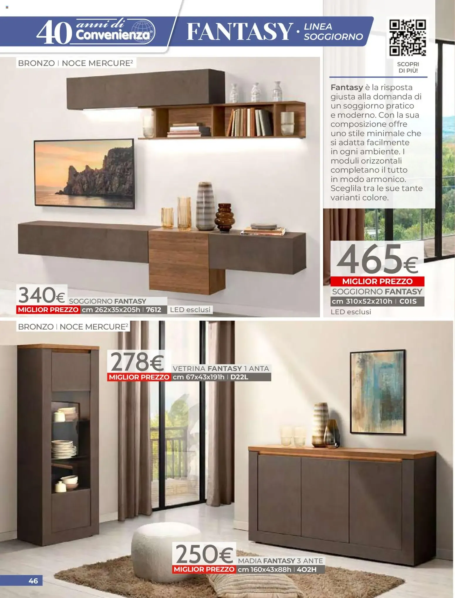 Mondo Convenienza: Offerte di Primavera da 1 aprile a 30 giugno di 2026 - Pagina del volantino 48