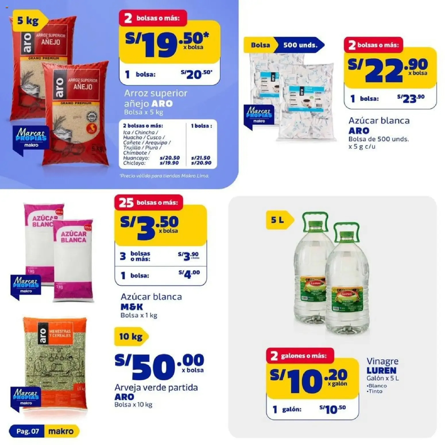Catalogo de Makro Ahorro: El aliado para tu negocio 22 de octubre al 28 de octubre 2026 - Pag 7