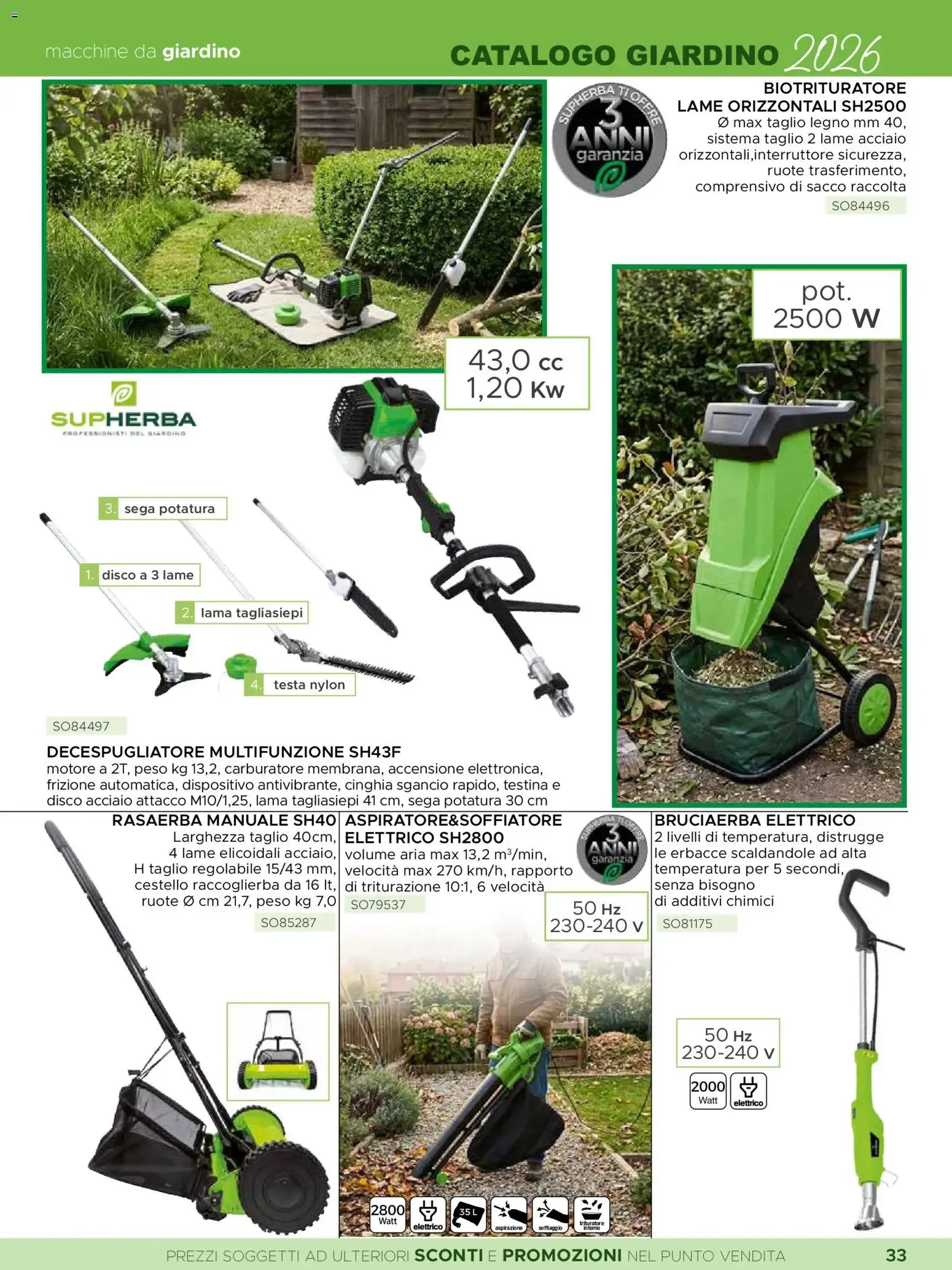 La Prealpina Catalogo Giardino: Speciale Macchine da Giardino 2026 da 8 giugno a 10 agosto di 2026 - Pagina del volantino 2