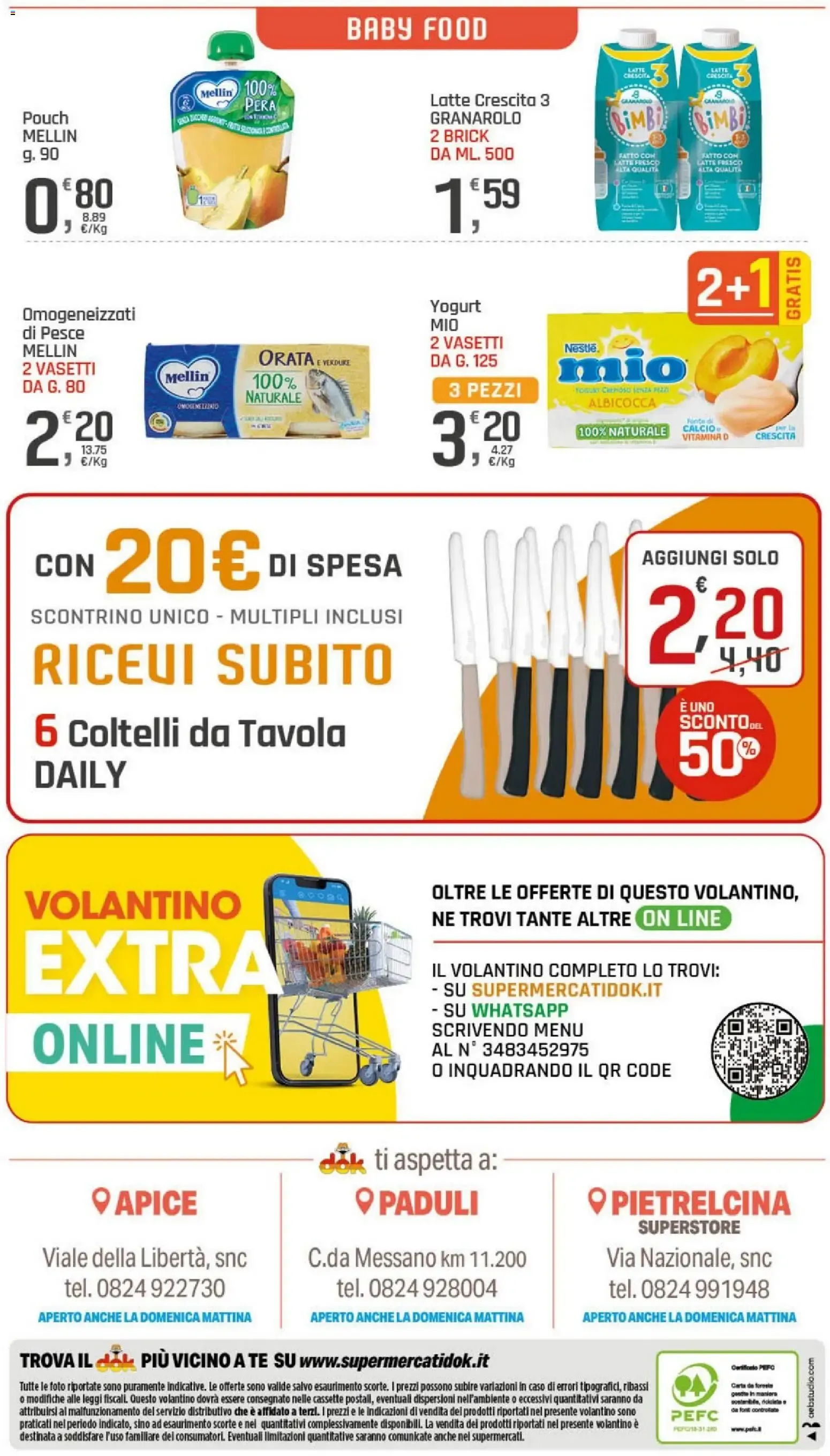 Nuovo DOK volantino Apice, Pietrelcina, Paduli dal 02/09/2026 > offerte anteprima 🛍️ da 2 settembre a 8 settembre di 2026 - Pagina del volantino 20