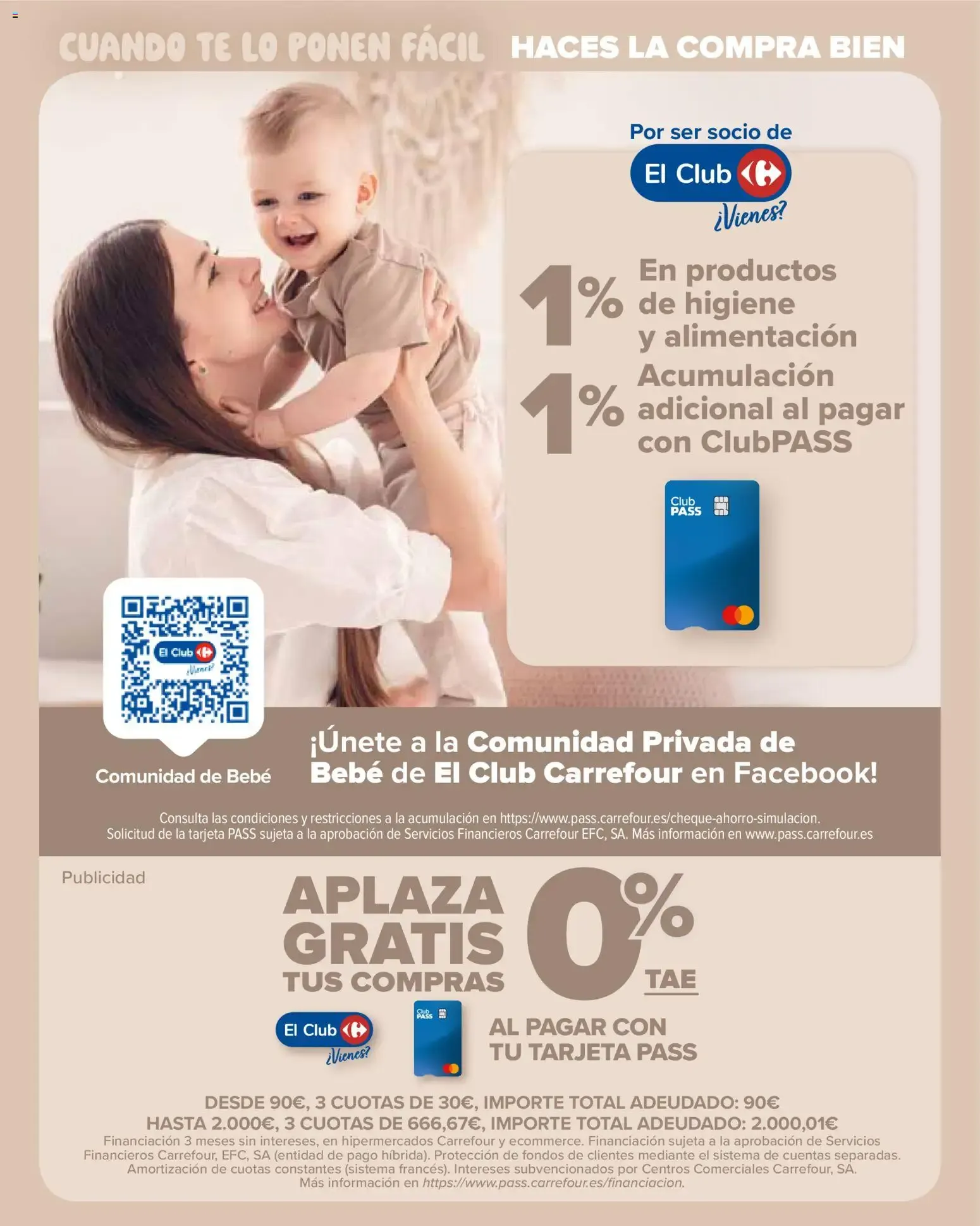 Catálogo de Carrefour folleto Bebé del 26/08/2026 | Catálogo 26 de agosto al 21 de septiembre 2026 - Página 2