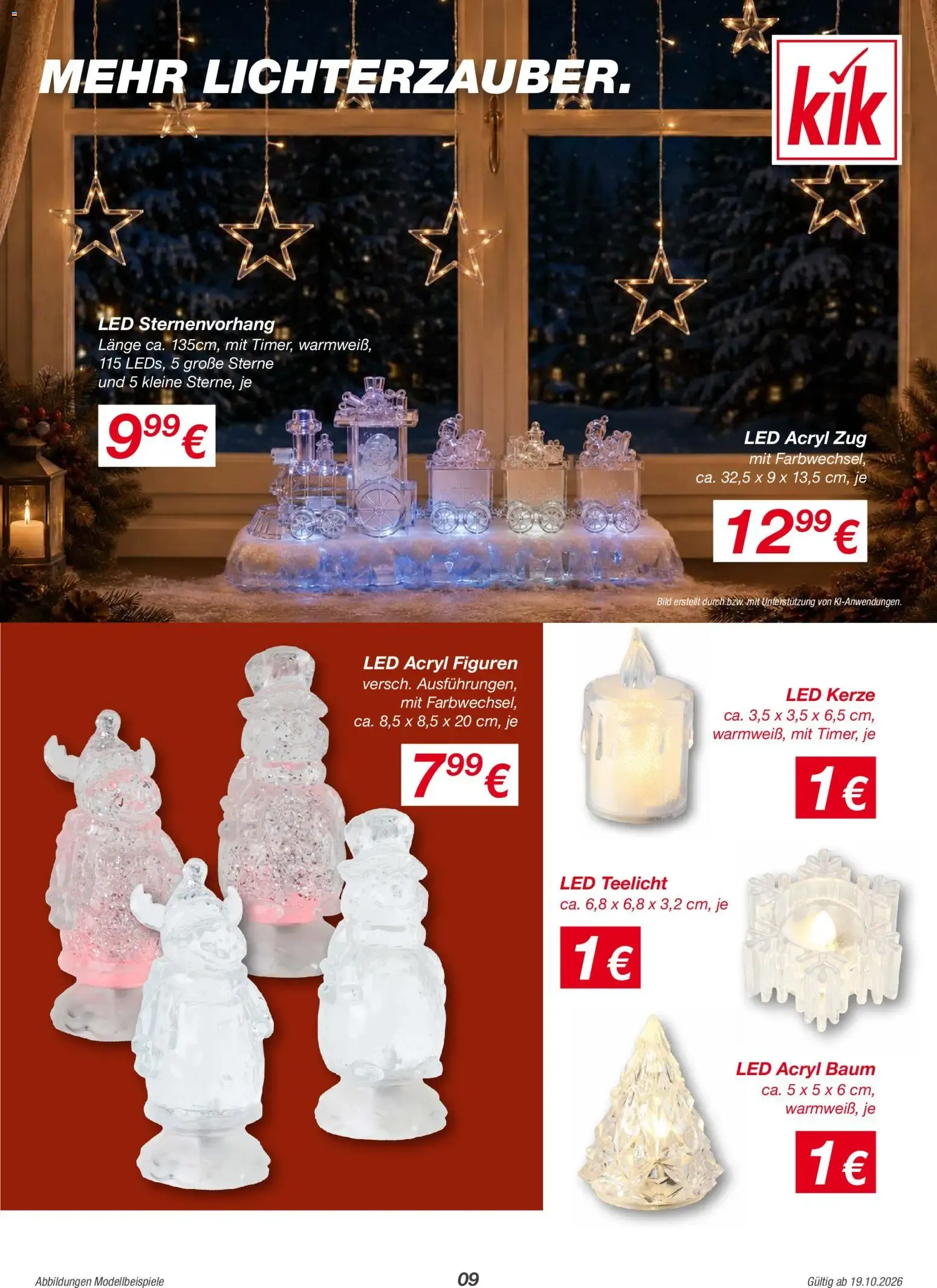 Mehr Weihnachts-Zauber für dein Zuhause von 19. Oktober bis 2. November 2026 - Prospekt seite 9