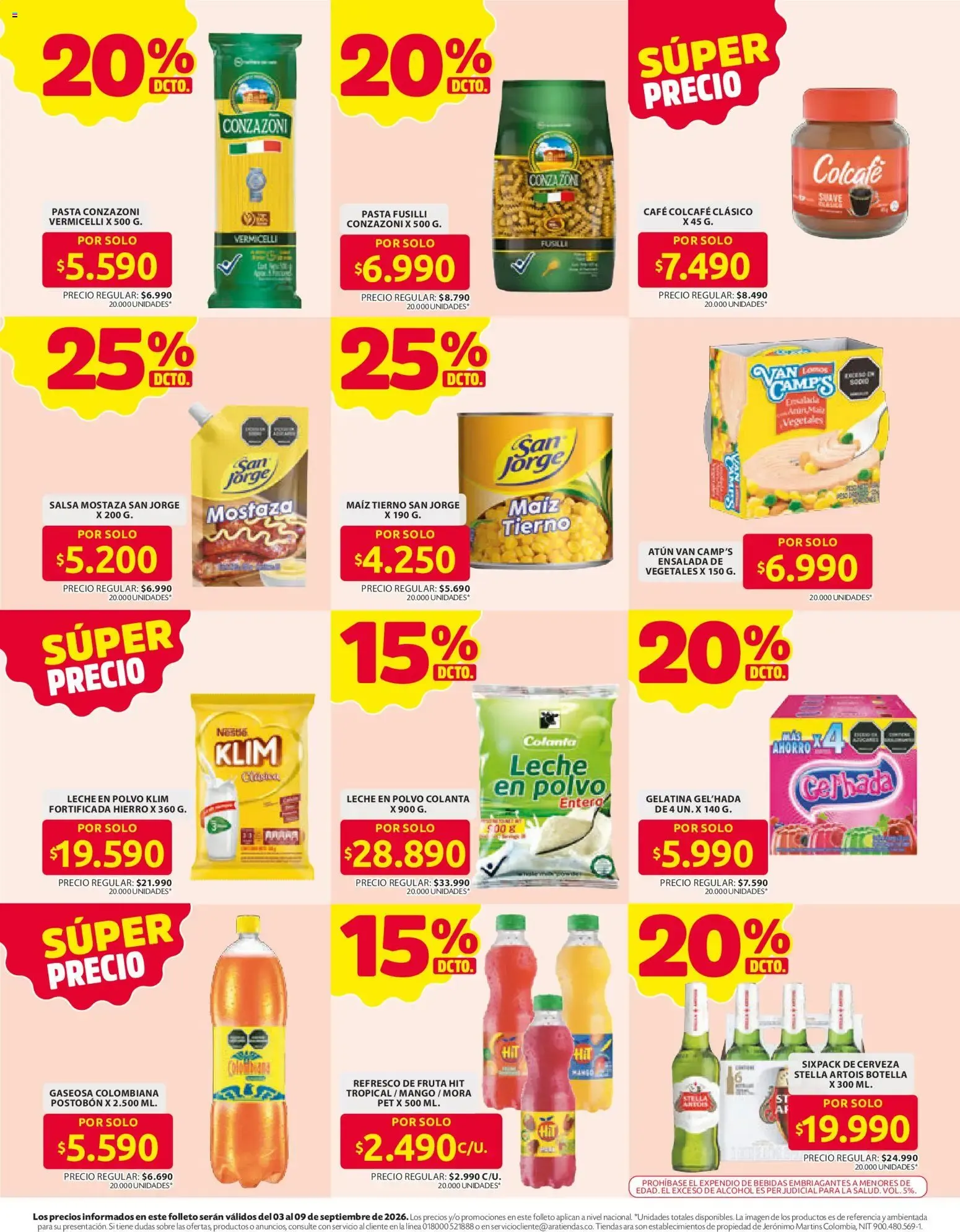 Catalogo de Ara catálogo desde el 03/09/2026 > Revistas Septiembre 3 de septiembre al 9 de septiembre 2026 - Pag 9