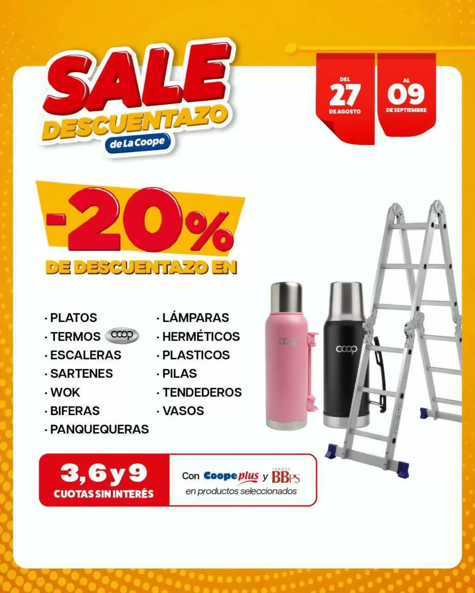 Ofertas de Sale Descuentazo de La Coope 27 de agosto al 9 de septiembre 2026 - Página 8 del catálogo