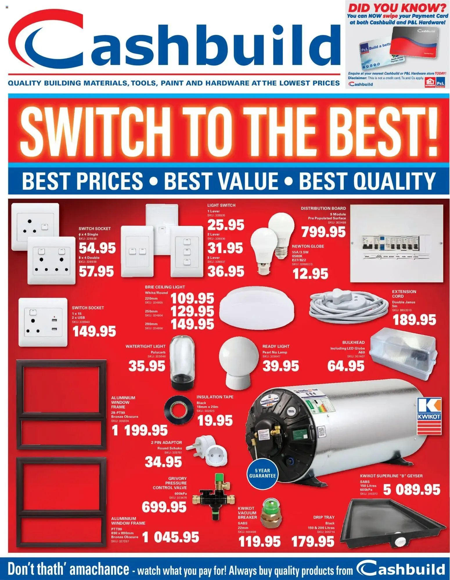 Cashbuild - Eastern Cape - Catalogue (25/05/2026 - 21/06/2026) Online from 25 May to 21 June 2026 - Catalogue Page 1