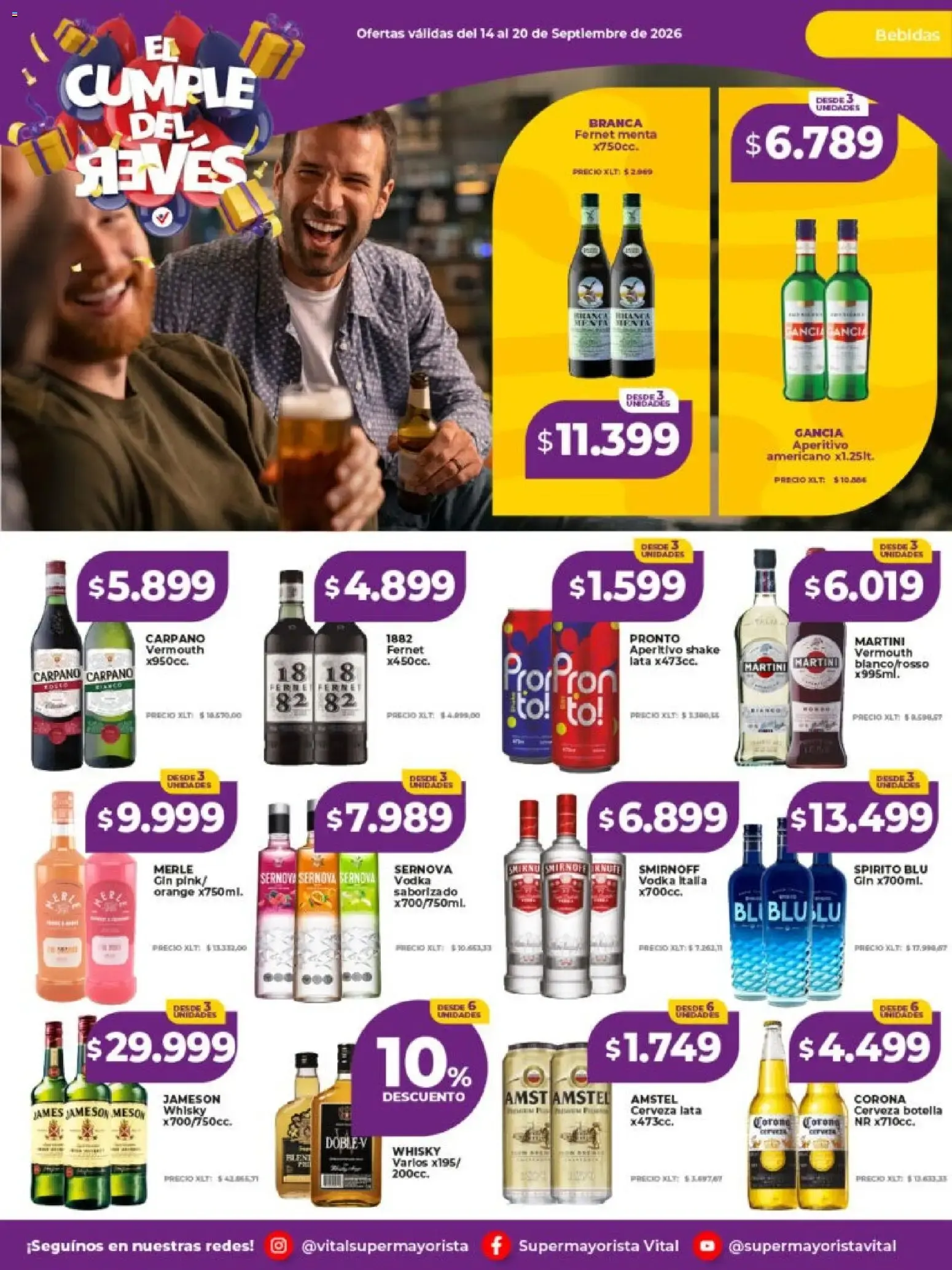 Ofertas de Vital - Ofertas || del 14/09/2026 - 20/09/2026 || Catálogo 14 de septiembre al 20 de septiembre 2026 - Página 14 del catálogo