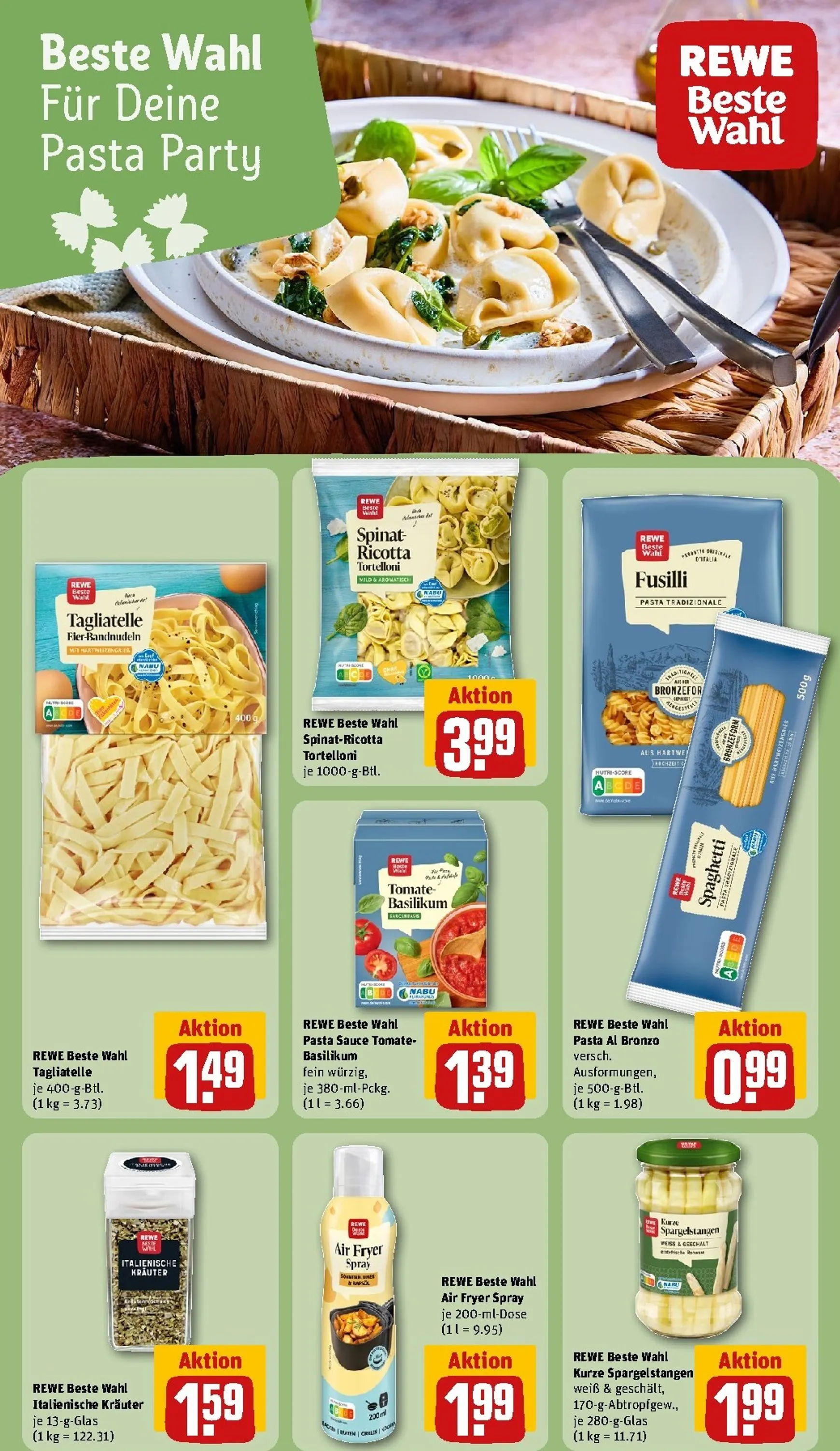 Die REWE Jubelwochen Mega Angebote, mega sparen! von 28. September bis 4. Oktober 2026 - Prospekt seite 19