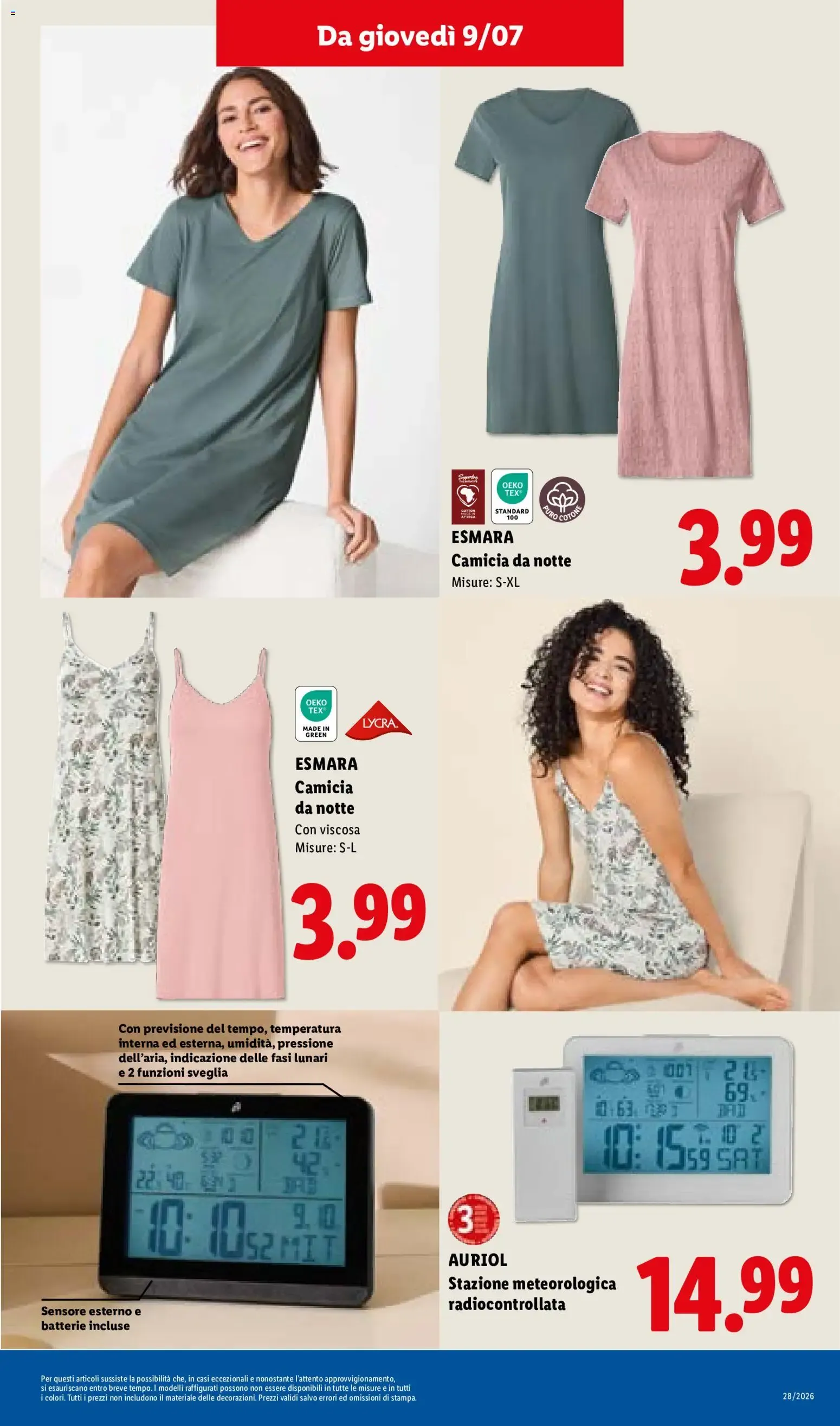 Lidl - L'estate del risparmio da 9 luglio a 15 luglio di 2026 - Pagina del volantino 33
