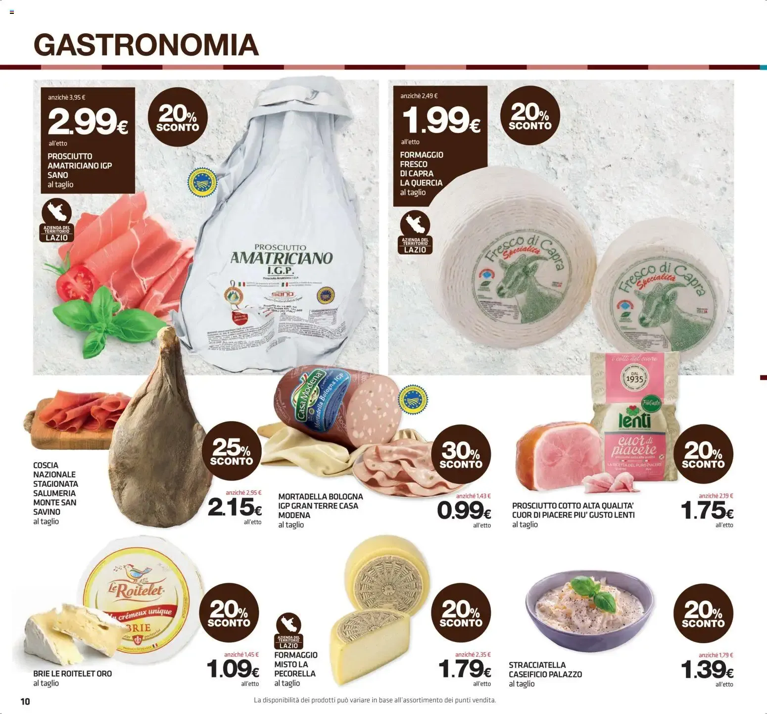 Superconti Supermercati - Grandes Descuentos da 18 giugno a 1 luglio di 2026 - Pagina del volantino 10