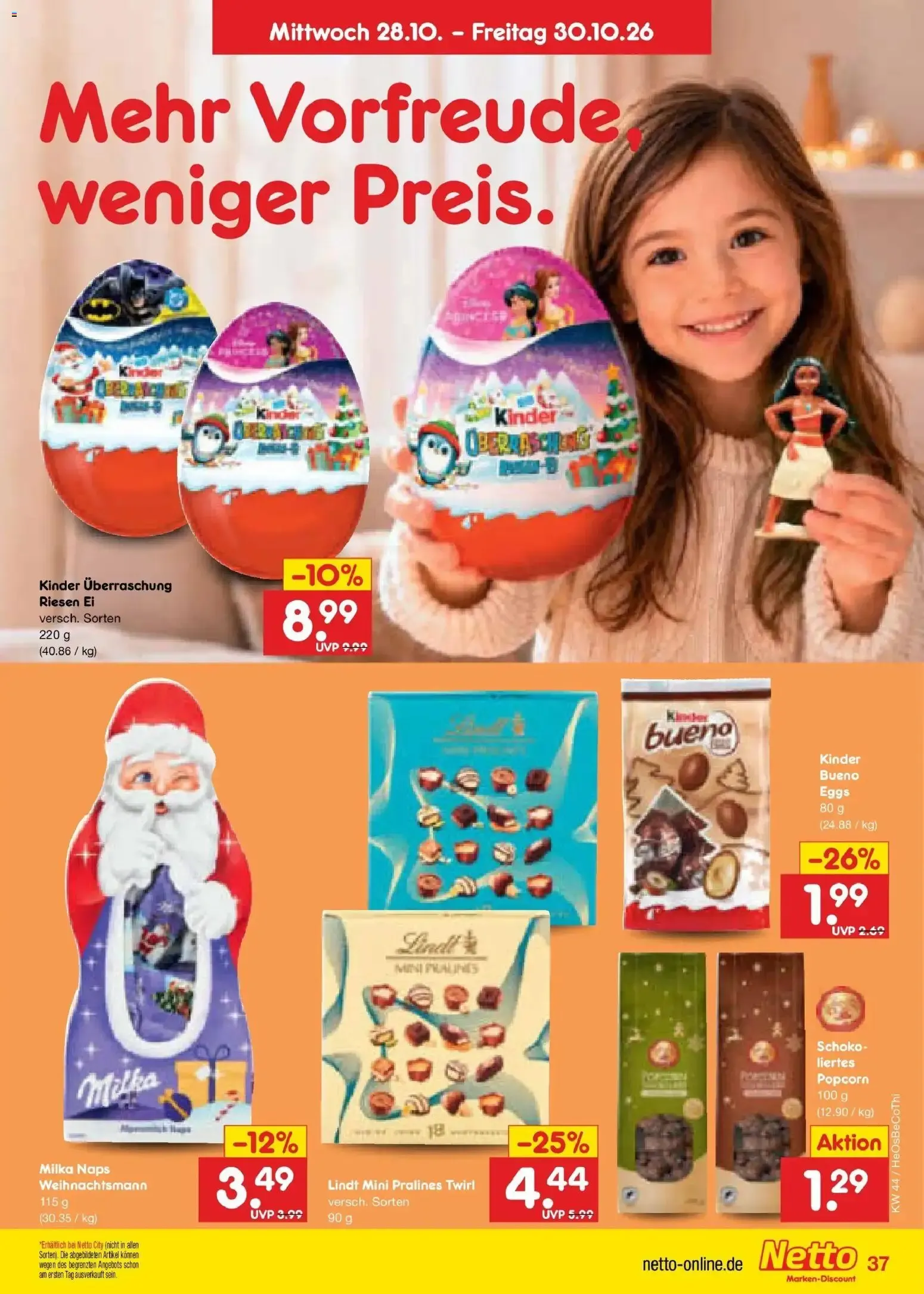 Netto Marken-Discount Prospekt Leipzig (ab 26.10.2026) » Angebote von 26. Oktober bis 30. Oktober 2026 - Prospekt seite 55