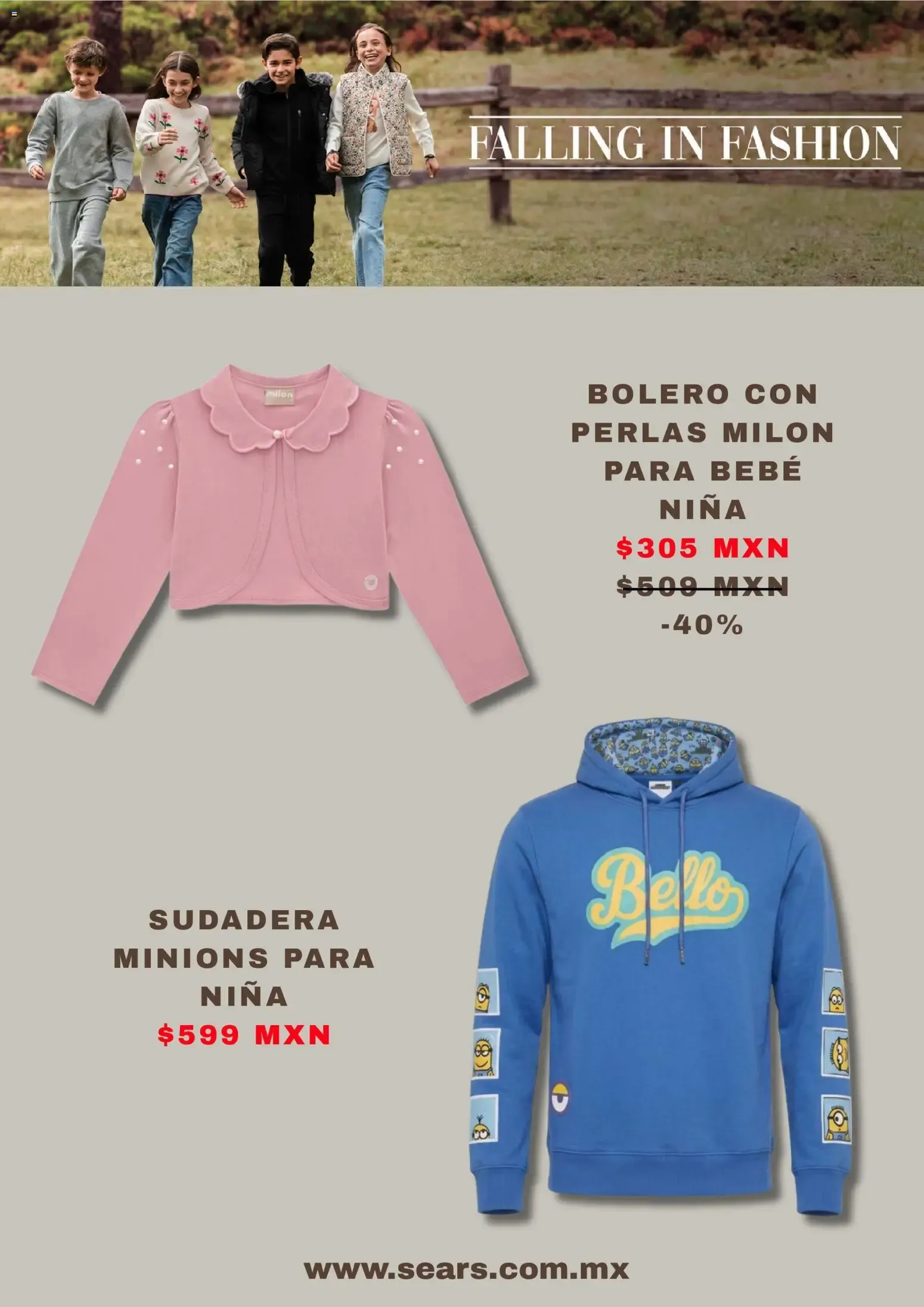 Catálogo de Sears Niños 21 de septiembre al 21 de octubre 2026 - Pagina 2