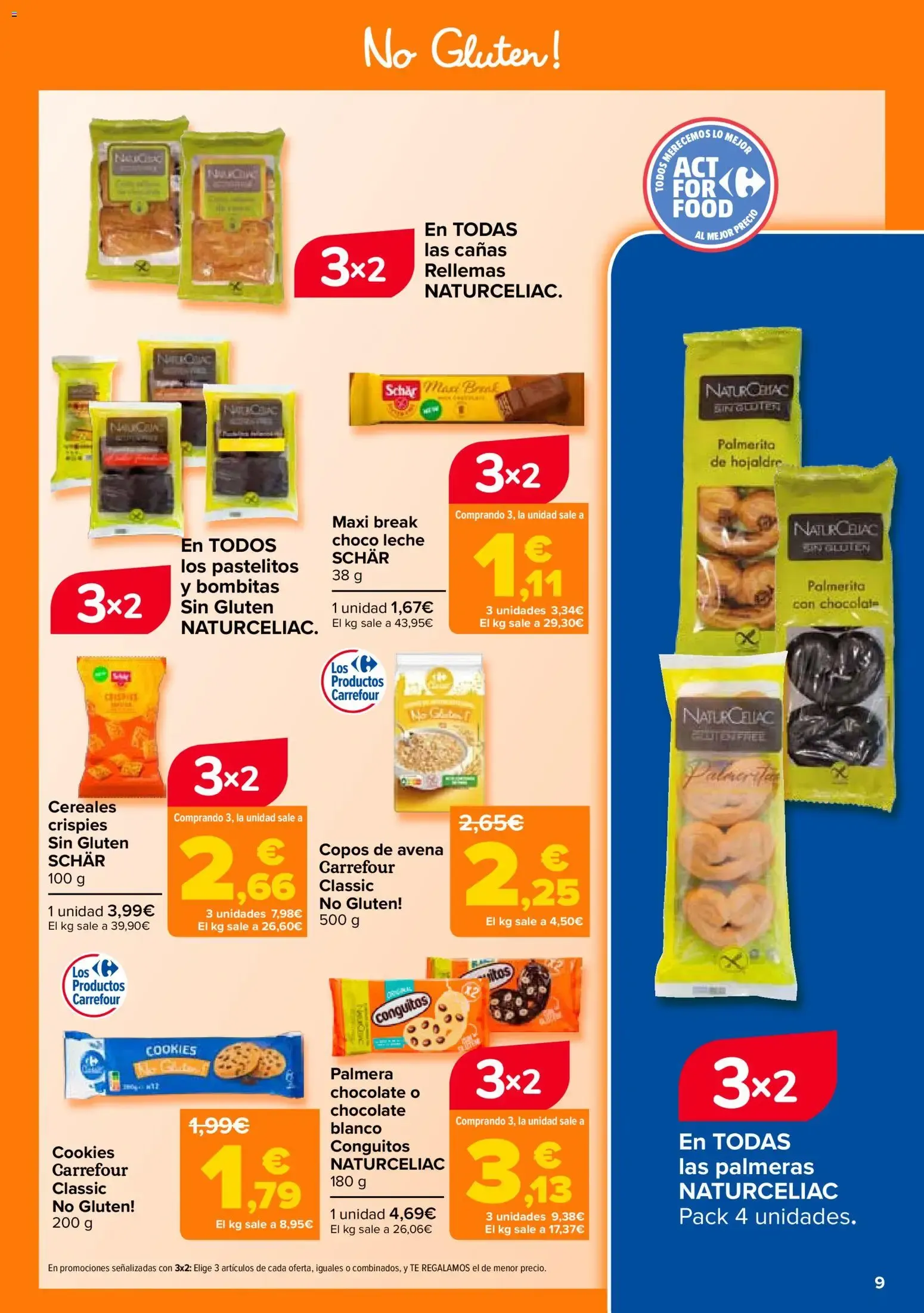Catálogo de Carrefour Sin Gluten del 25/09/2026 | Catálogo 25 de septiembre al 12 de octubre 2026 - Página 9