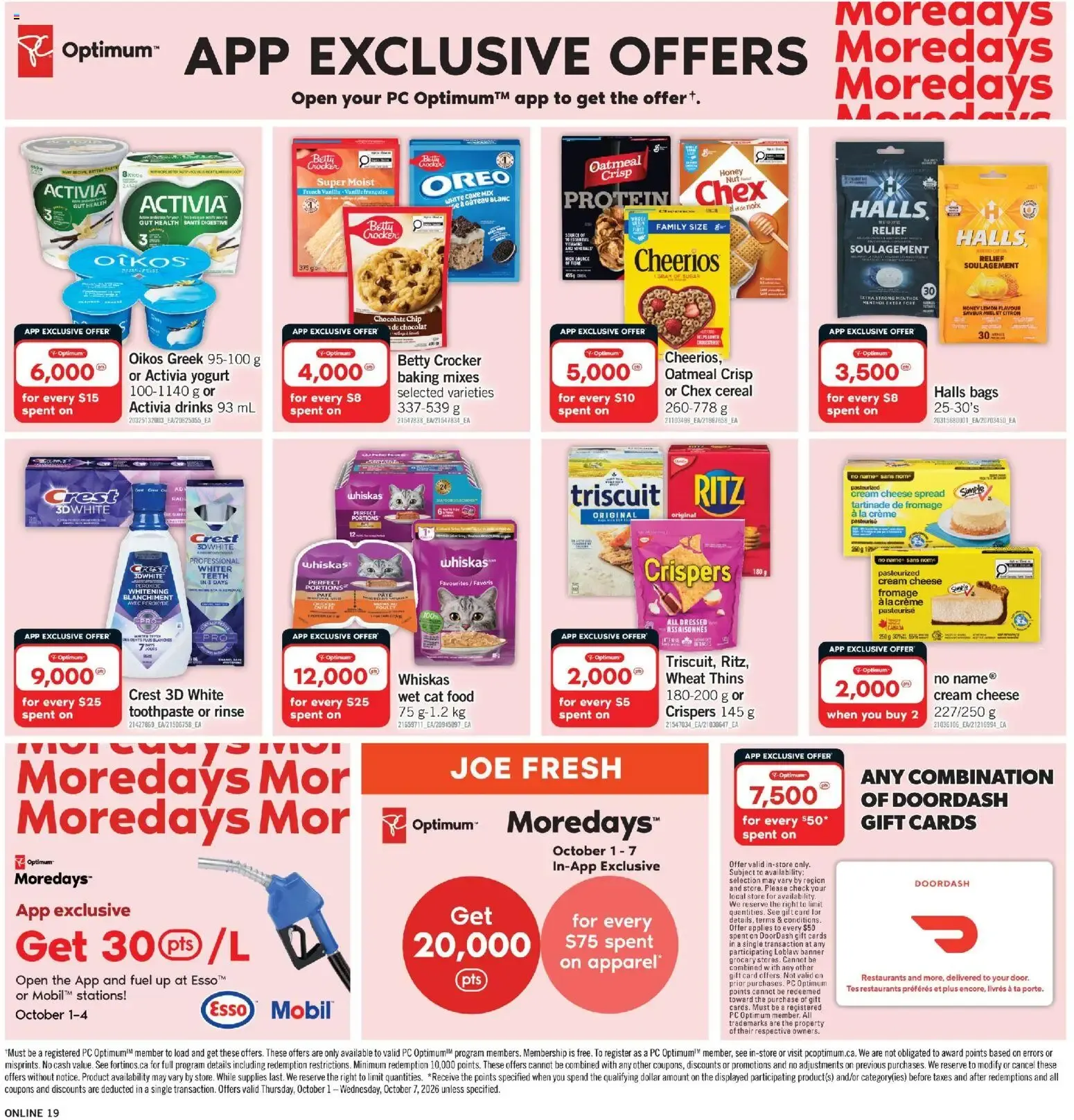 Fortinos weekly flyer / circulaire from Oct 1, 2026 > weekly specials & deals from October 1 to October 7 2026 - flyer page 19