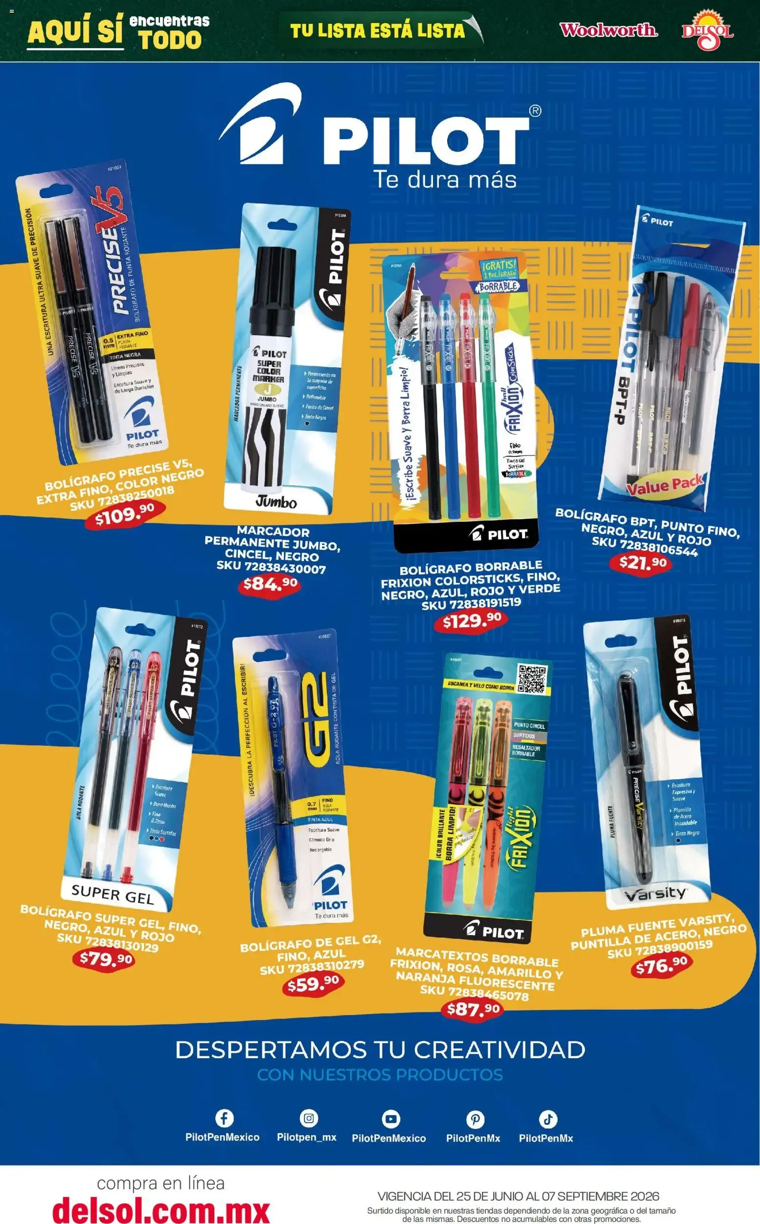 Catálogo de Del Sol y Woolworth catálogo Back To School (25/06/2026 - 07/09/2026) - catálogo en línea 25 de junio al 7 de septiembre 2026 - Pagina 11