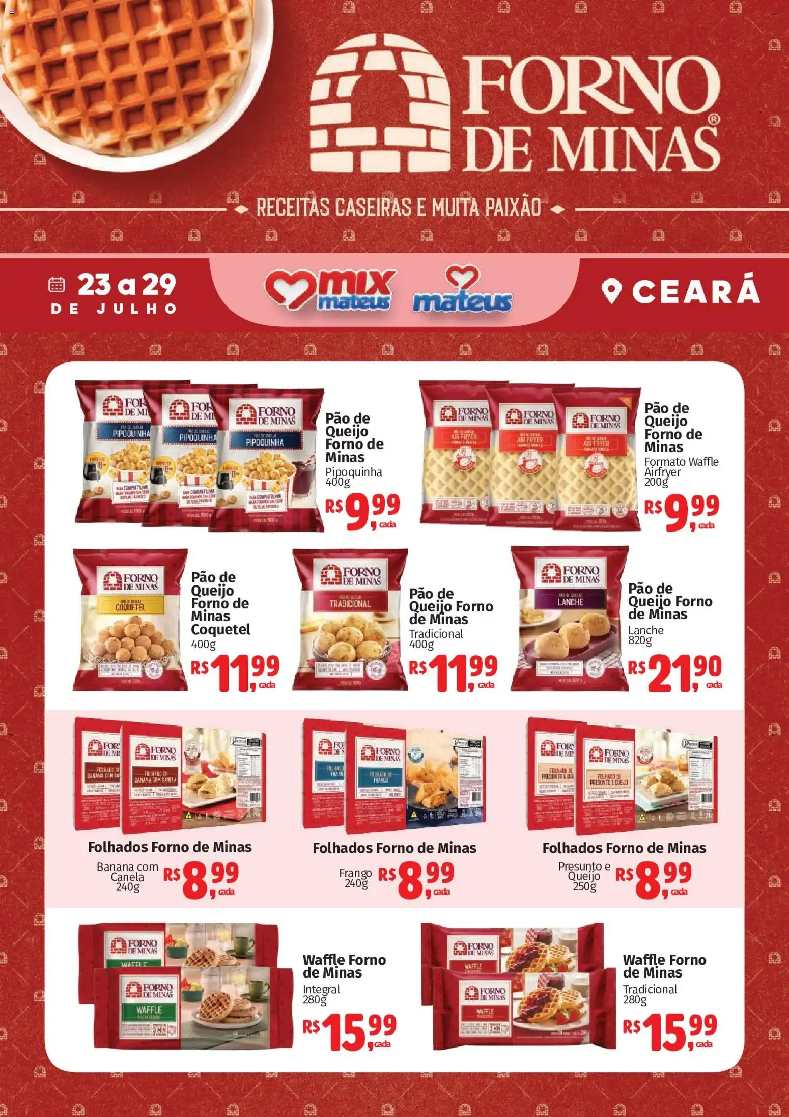 Encarte de Mateus ofertas Forno De minas de 23/07/2026 | Promoções Online 23 de julho até 29 de julho 2026 - Pagina 1