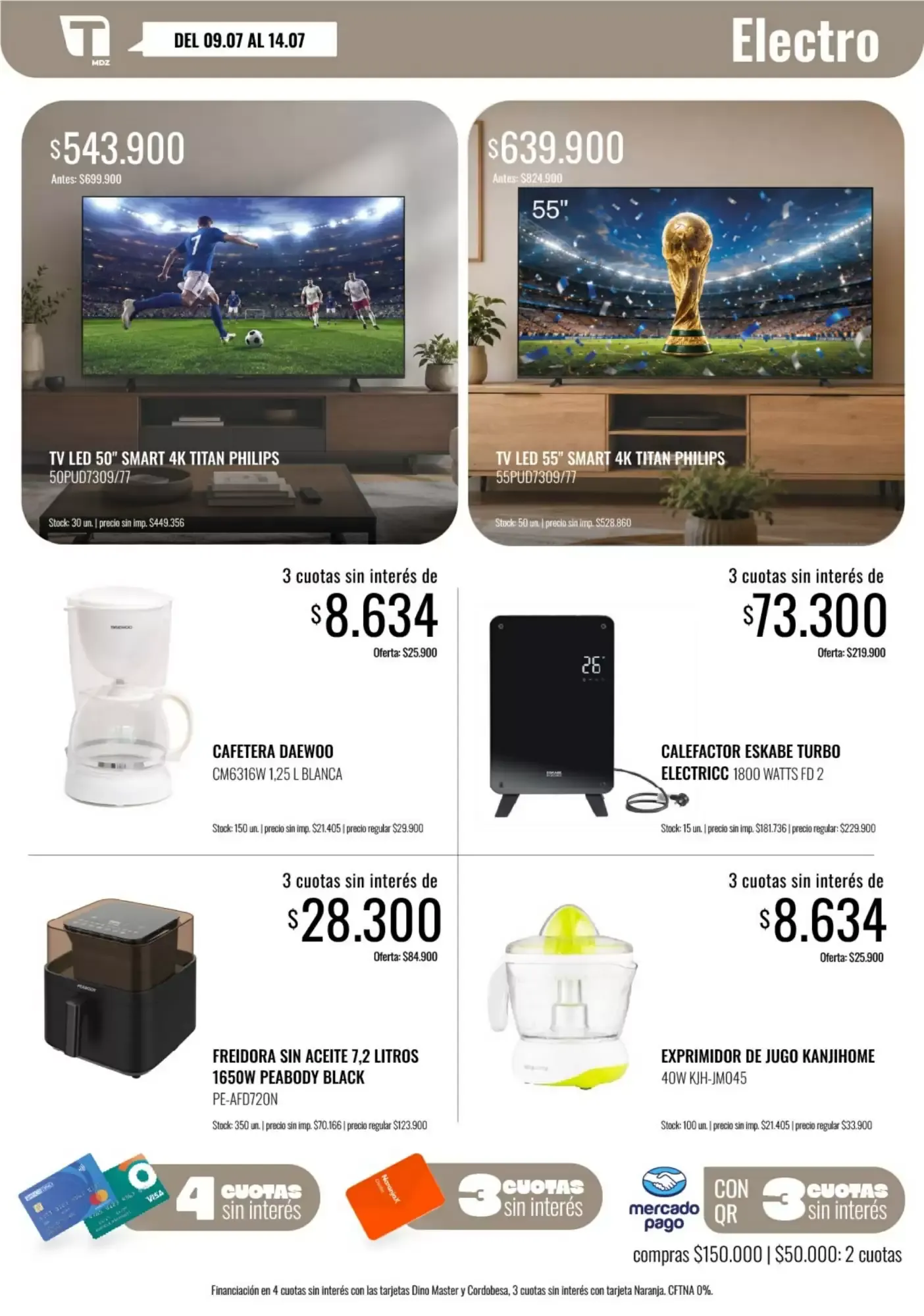 Ofertas de Catálogo de Ofertas Tadicor 9 de julio al 14 de julio 2026 - Página 16 del catálogo