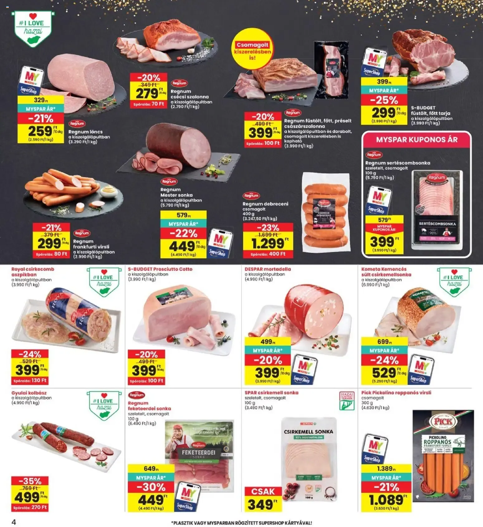 Katalógus Interspar akciós újság - 2026.09.17. -tól/töl > akció, lapozható szórólap 🛍️ szeptember 17.-tól szeptember 23.-ig 2026. - Oldal 4