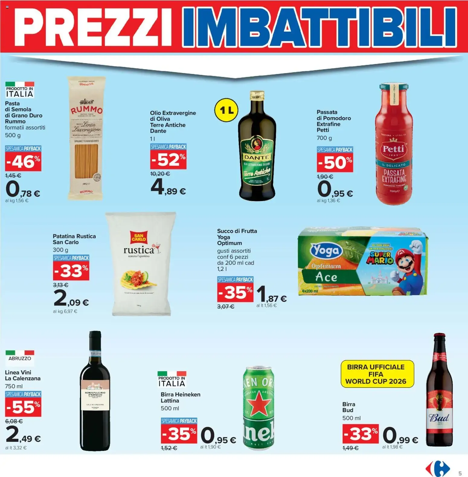 Nuovo Carrefour volantino Iper - Roma dal 16/06/2026 > offerte anteprima 🛍️ da 16 giugno a 29 giugno di 2026 - Pagina del volantino 5