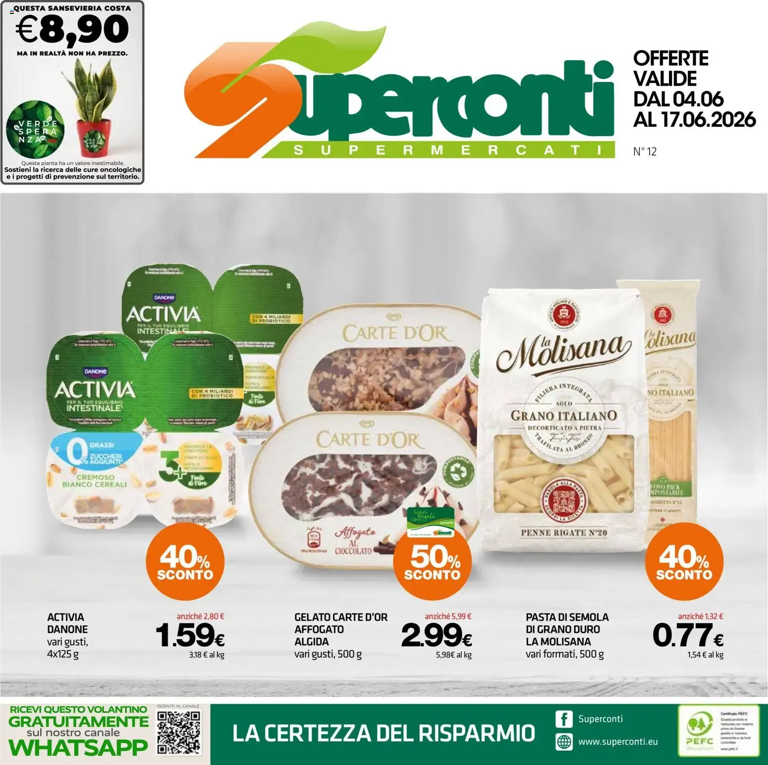 Superconti volantino dal 04/06/2026 - online Offerte da 4 giugno a 17 giugno di 2026 - Pagina del volantino 1