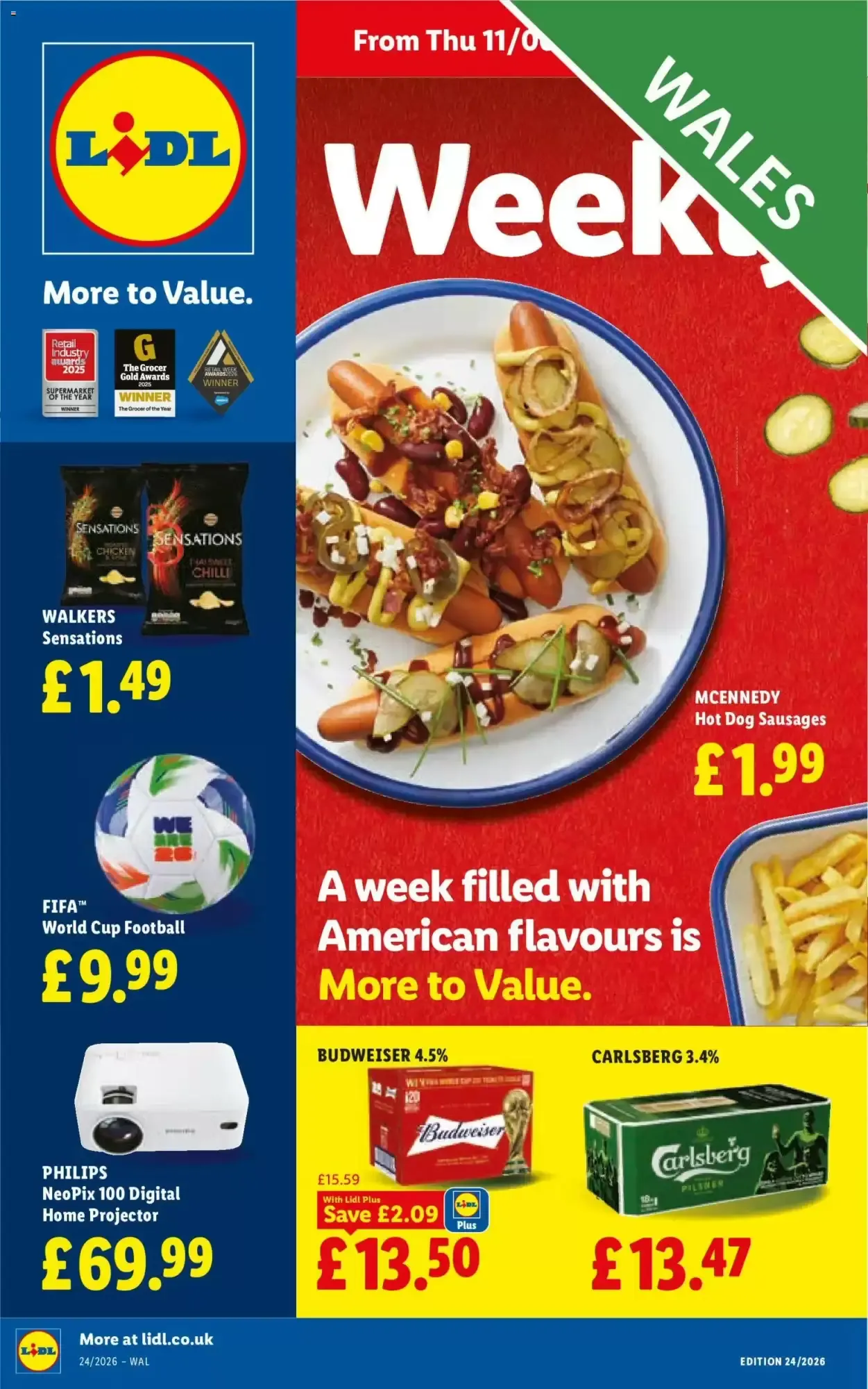 Lidl leaflet week 24 from 11 June to 18 June 2026 - Catalogue Page 1