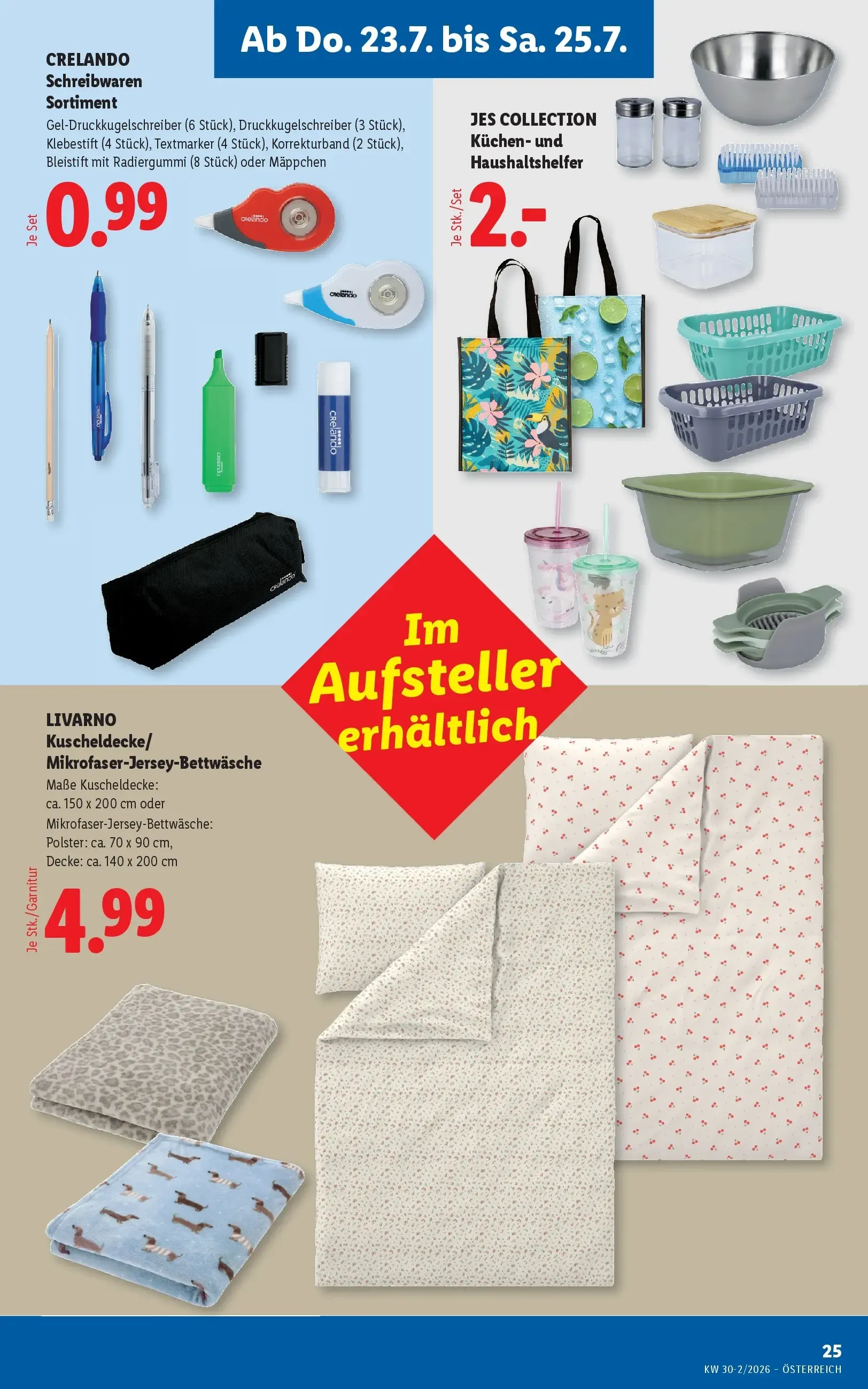 Lidl - Lidl ab 23.07.2026 - Angebote ab donnerstag von 23. Juli bis 25. Juli 2026 - Flugblätt seite  29