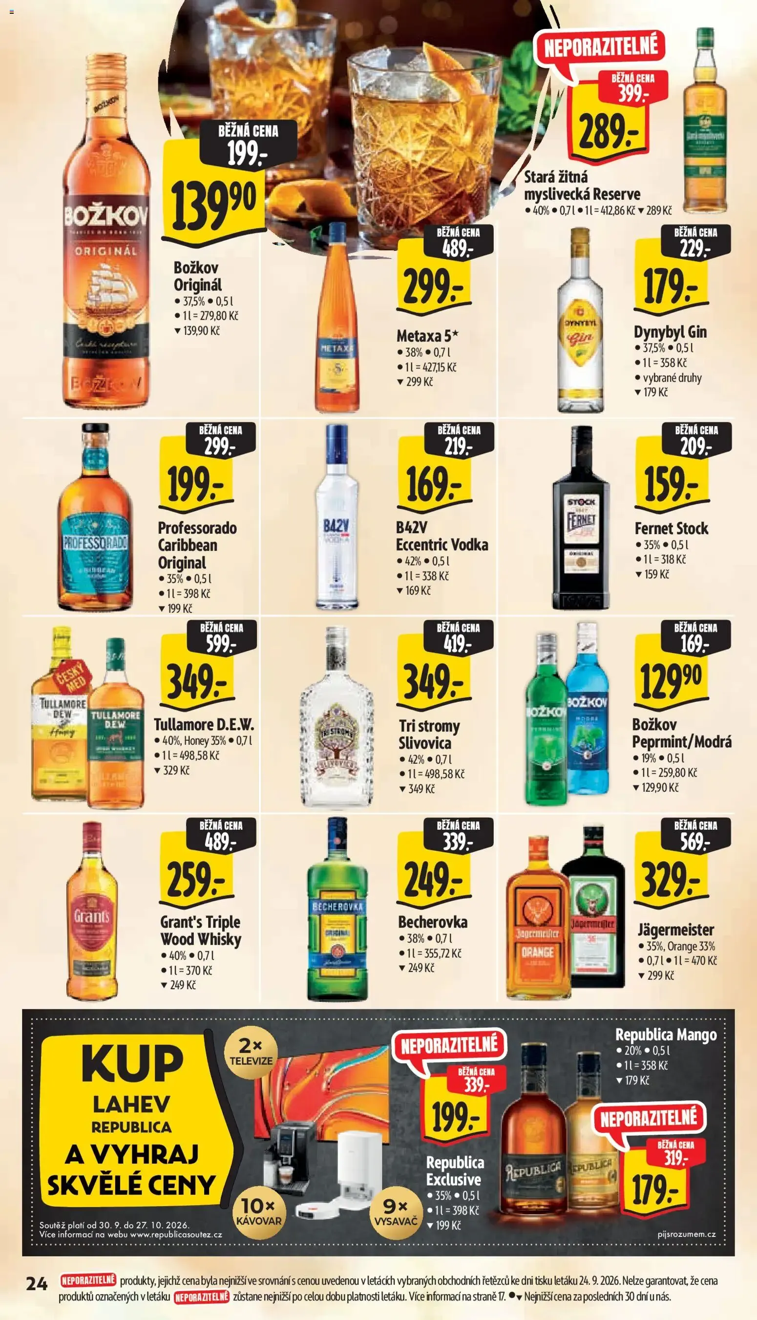 Albert leták - Supermarket od 30.09.2026 - Akční leták - 30. září 6. října 2026 - Page 34