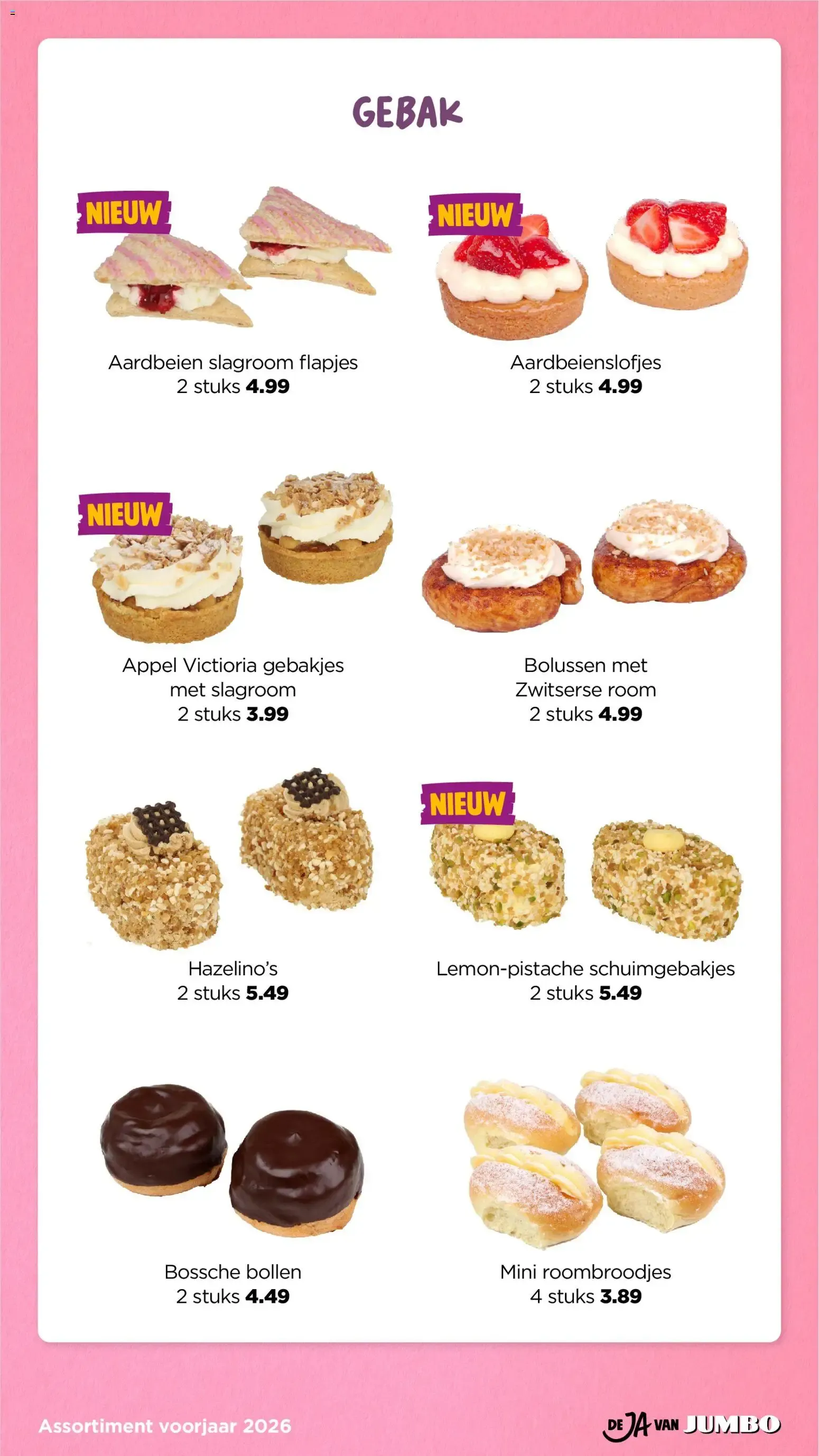 Jumbo: 20% de descuento en pastelería fresca para cumpleaños van 21 april tot 31 december 2026 - Folder pagina 3