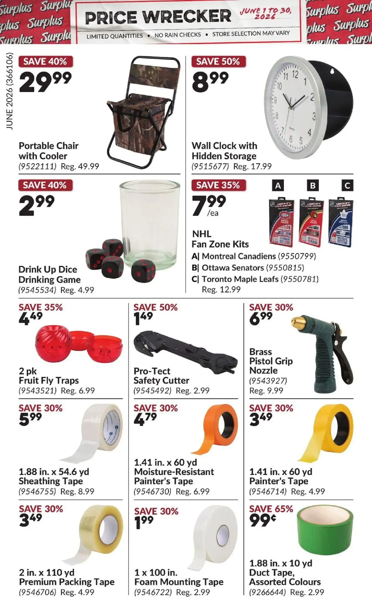 Princess Auto flyer - Price Wrecker from Jun 1, 2026 > weekly specials & deals from June 1 to June 30 2026 - flyer page 10