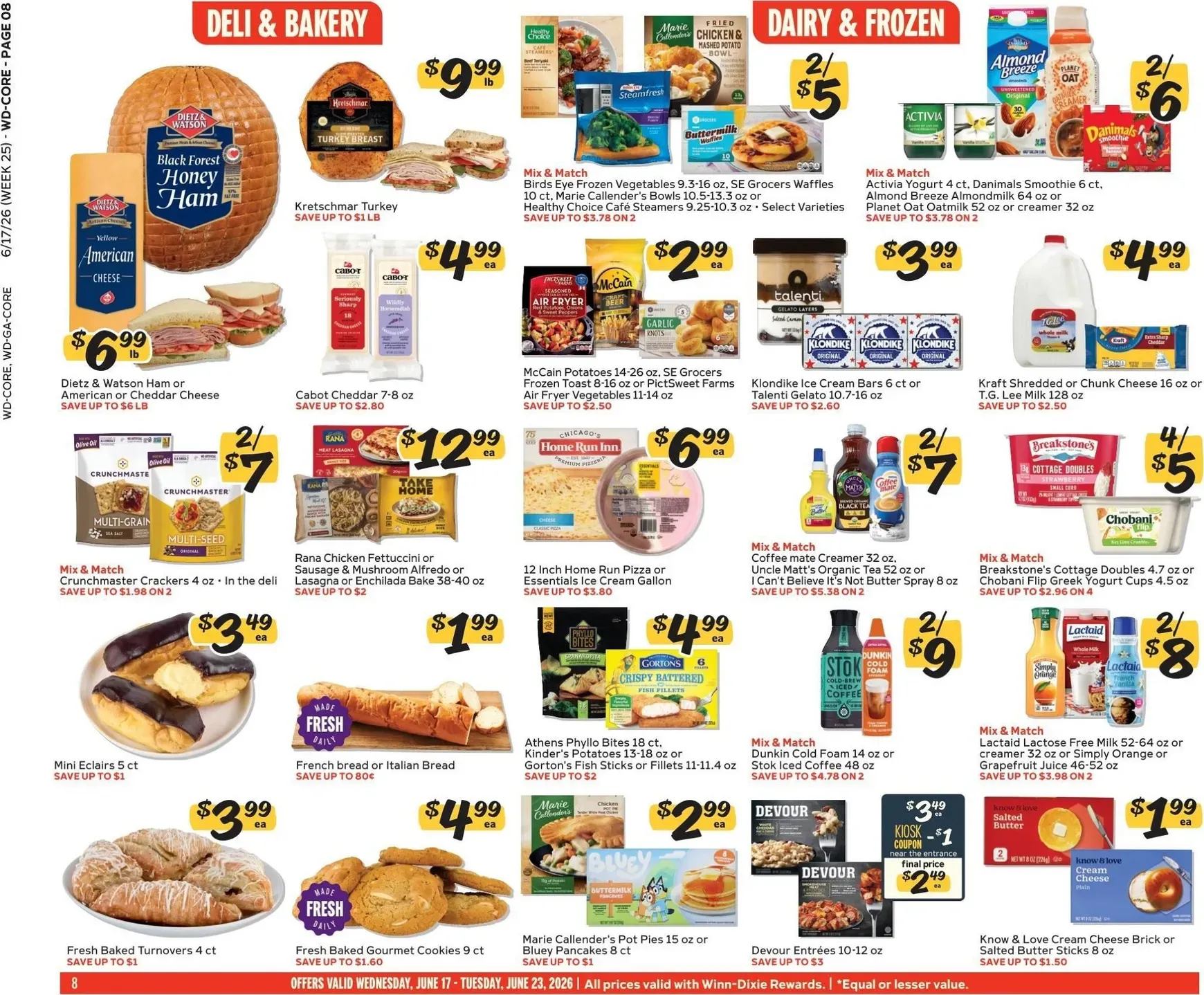 Weekly ad Current Winn-Dixie leaflet valid from Wednesday 06/17/2026 to Tuesday 06/23/2026 from June 17 to June 23 2026 - Page 8