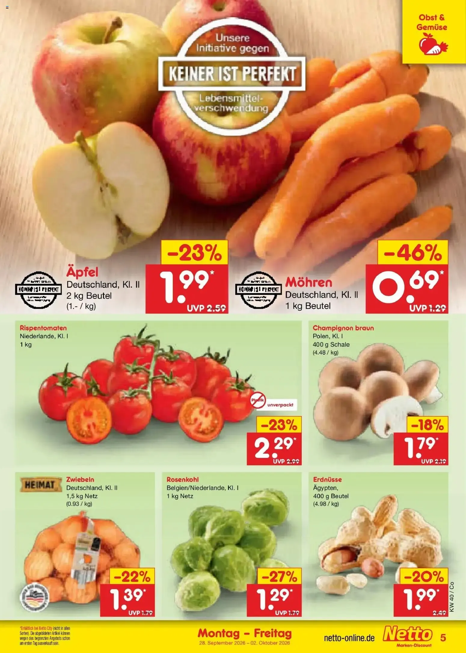 Netto Marken-Discount Prospekt Leipzig (ab 28.09.2026) » Angebote von 28. September bis 2. Oktober 2026 - Prospekt seite 5