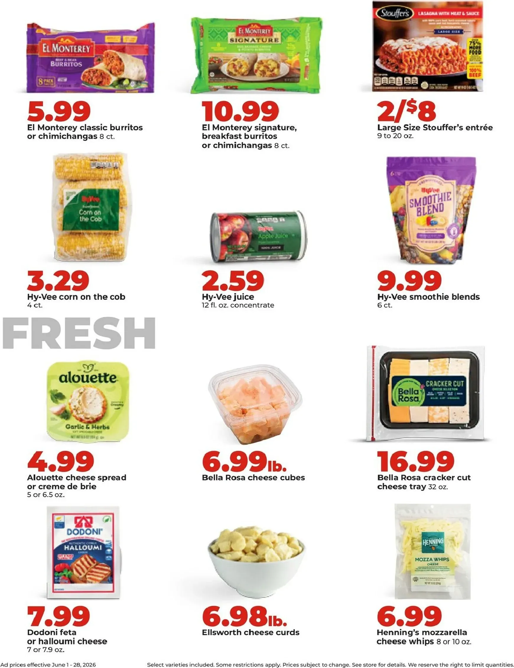 Weekly ad Current Hy Vee - Deals Good All Month Long leaflet valid from Monday 06/01/2026 to Sunday 06/28/2026 from June 1 to June 28 2026 - Page 18